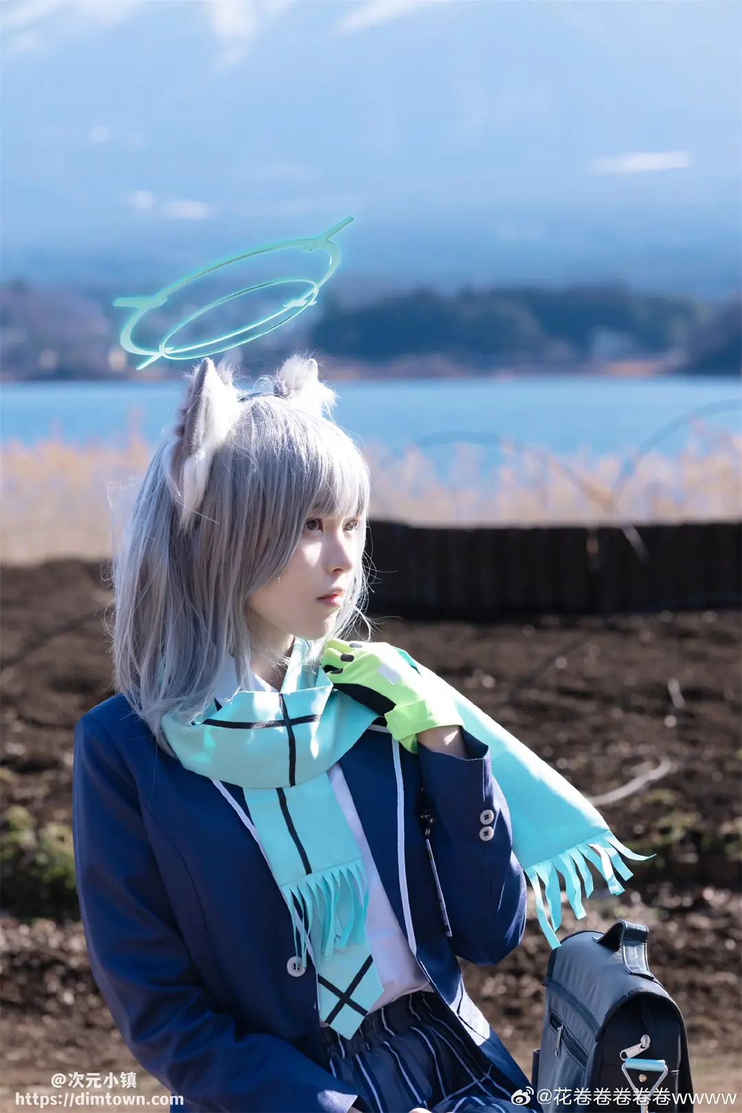 COSPLAY 碧蓝档案 砂狼白子生日快乐@花卷卷卷卷卷wwww COSPLAY-第10张