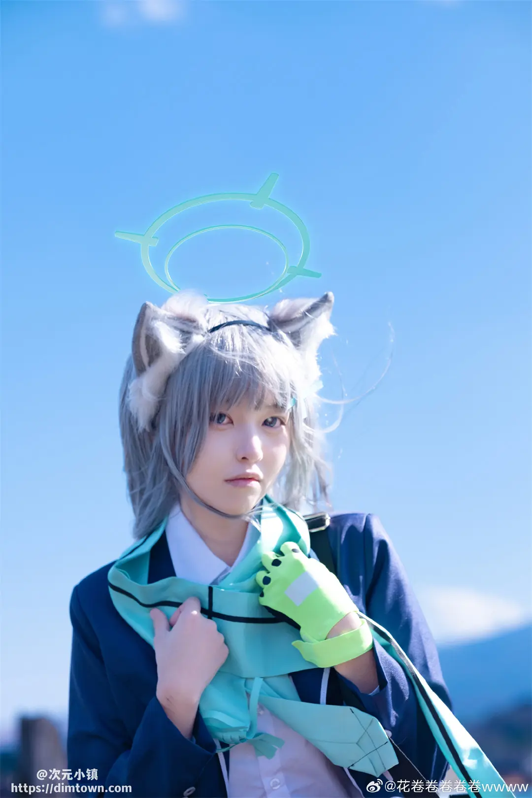 COSPLAY 碧蓝档案 砂狼白子生日快乐@花卷卷卷卷卷wwww COSPLAY-第8张