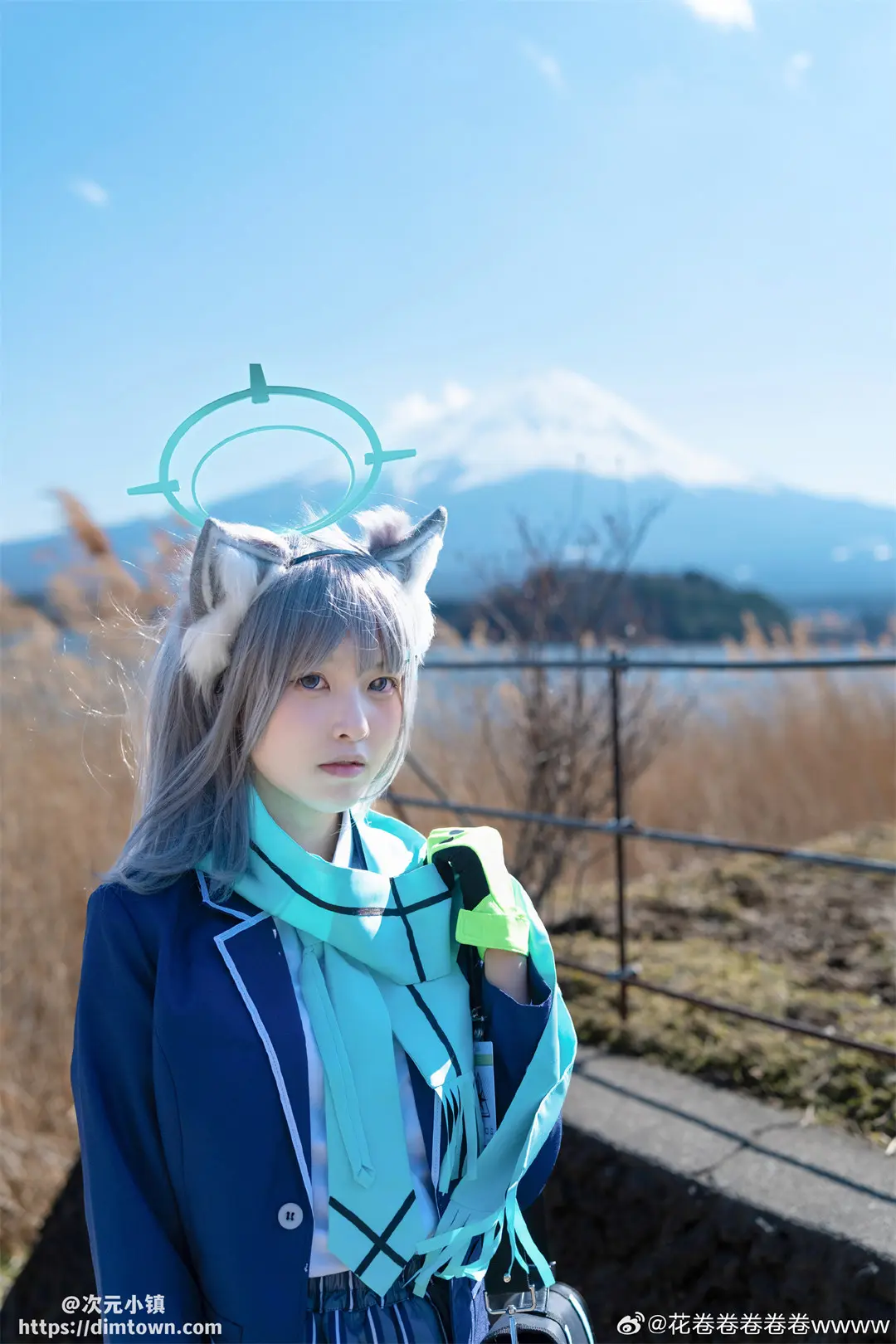 COSPLAY 碧蓝档案 砂狼白子生日快乐@花卷卷卷卷卷wwww COSPLAY-第11张