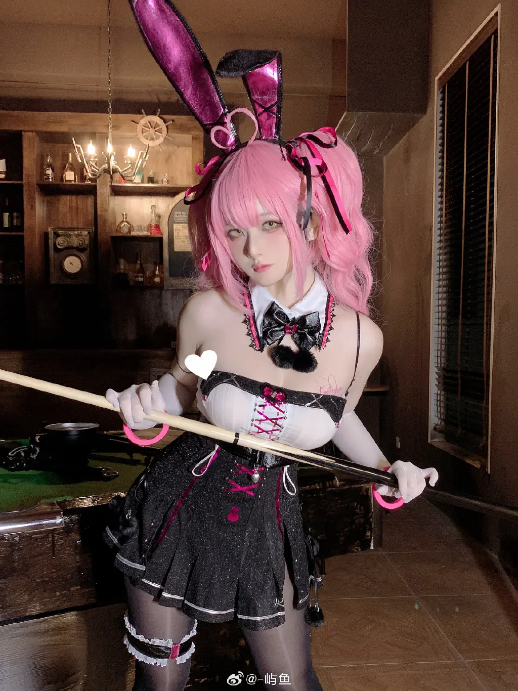cosplay 啊….这件衣服好像有点点紧 交错战线@-屿鱼 COSPLAY-第2张
