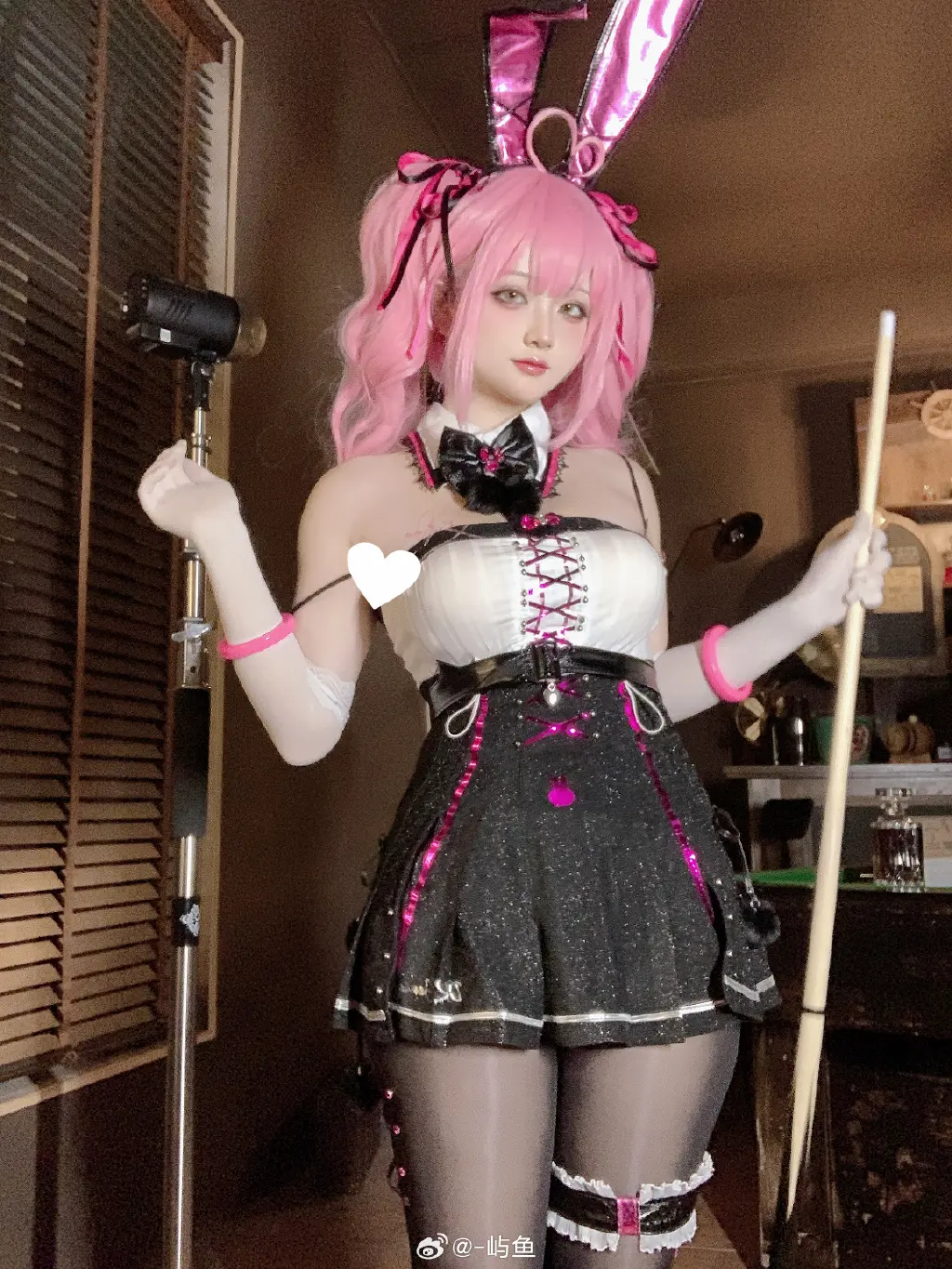 cosplay 啊….这件衣服好像有点点紧 交错战线@-屿鱼 COSPLAY-第4张