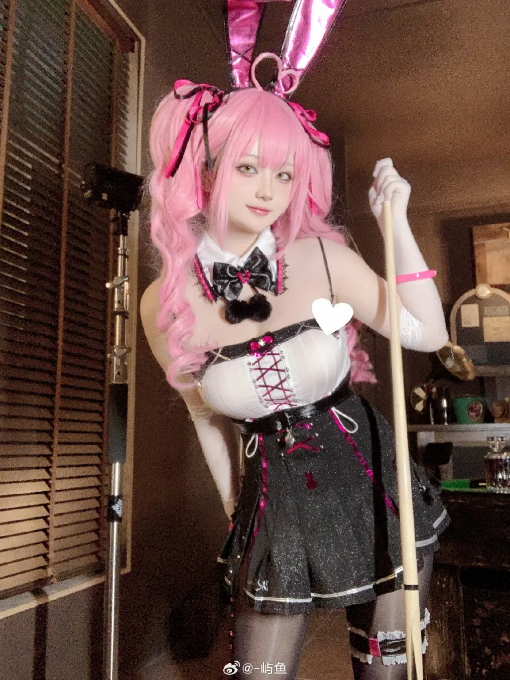 cosplay 啊….这件衣服好像有点点紧 交错战线@-屿鱼 COSPLAY-第5张