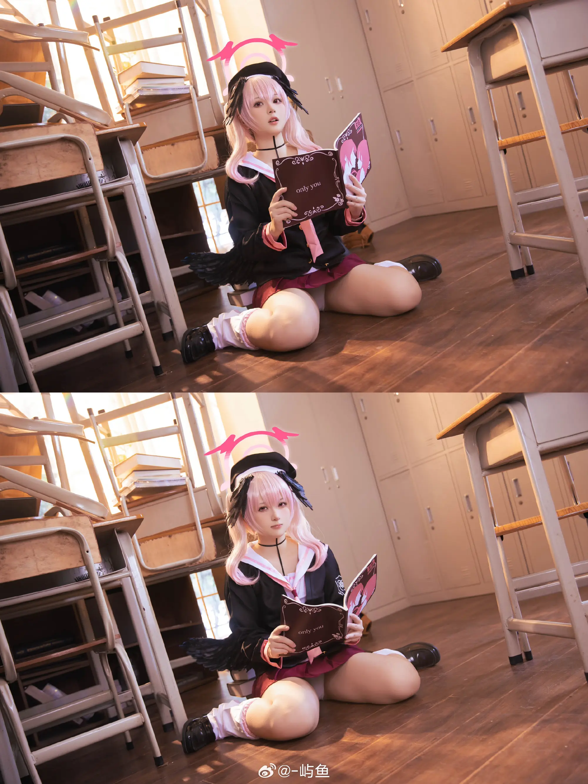 COSPLAY 干嘛！！我…我只是好奇 蔚蓝档案@-屿鱼 COSPLAY-第2张