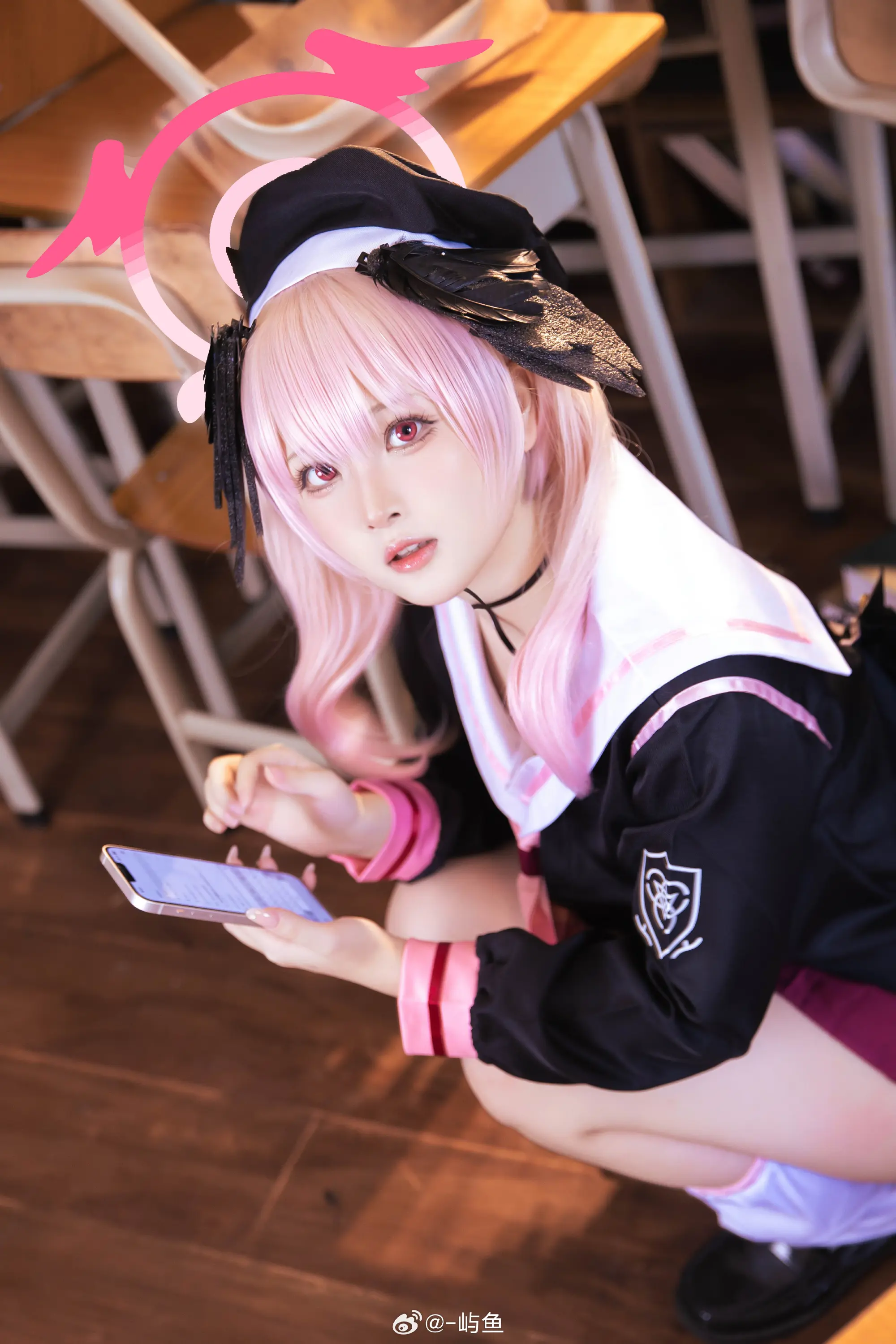 COSPLAY 干嘛！！我…我只是好奇 蔚蓝档案@-屿鱼 COSPLAY-第6张