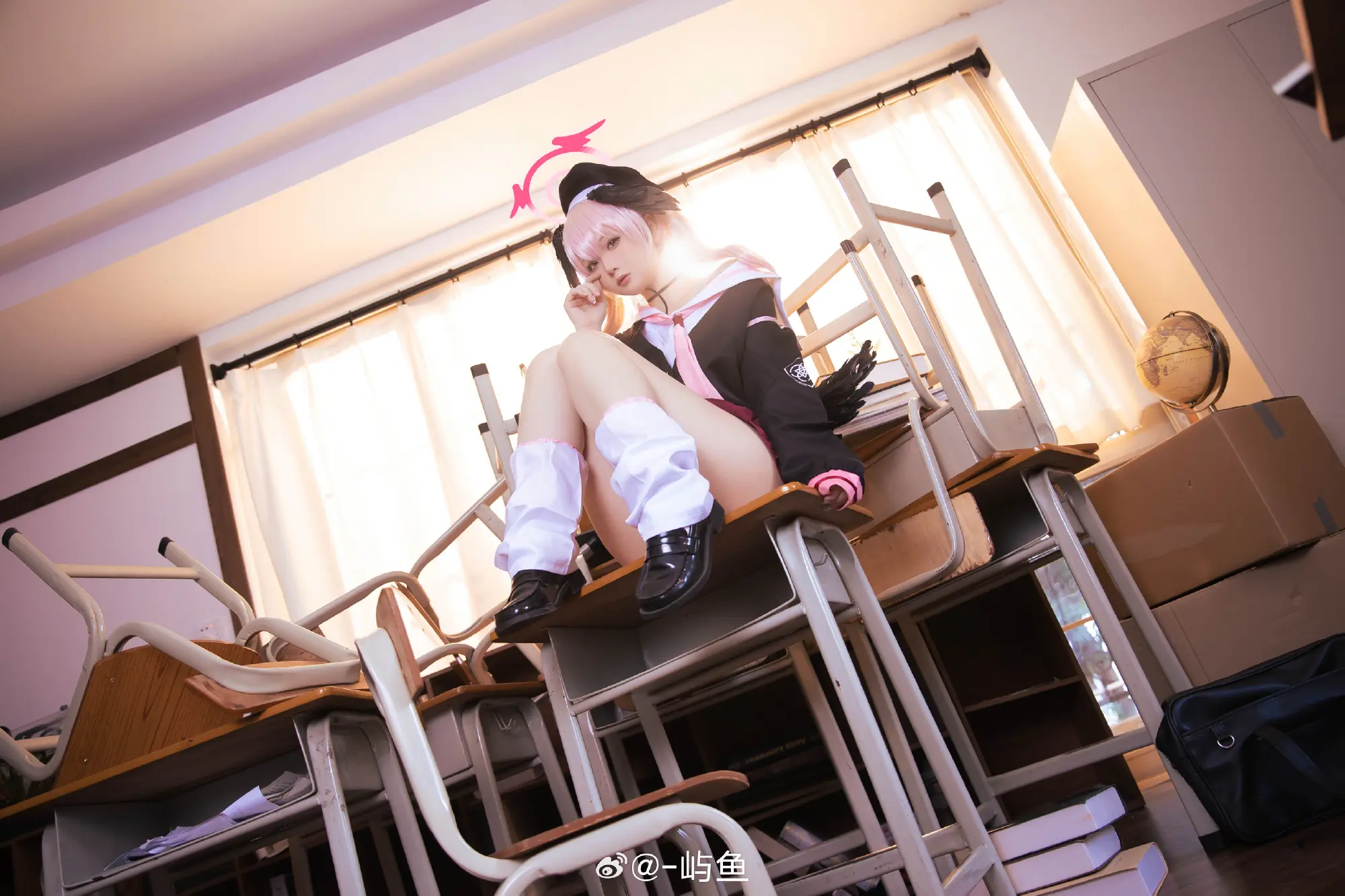COSPLAY 干嘛！！我…我只是好奇 蔚蓝档案@-屿鱼 COSPLAY-第7张