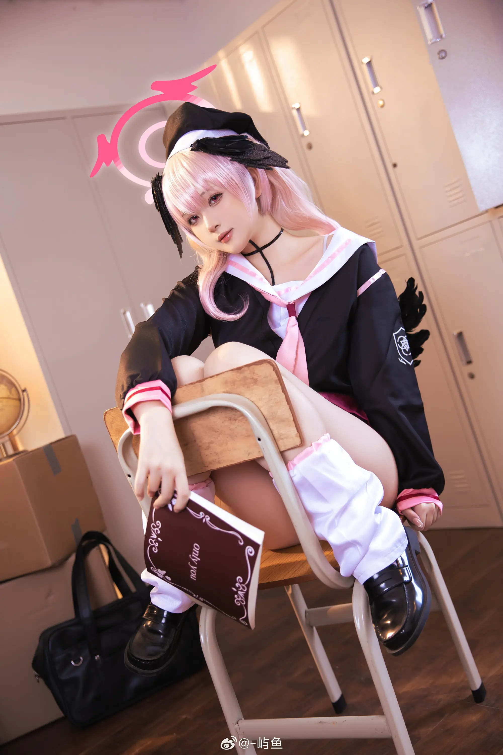 COSPLAY 干嘛！！我…我只是好奇 蔚蓝档案@-屿鱼 COSPLAY-第12张