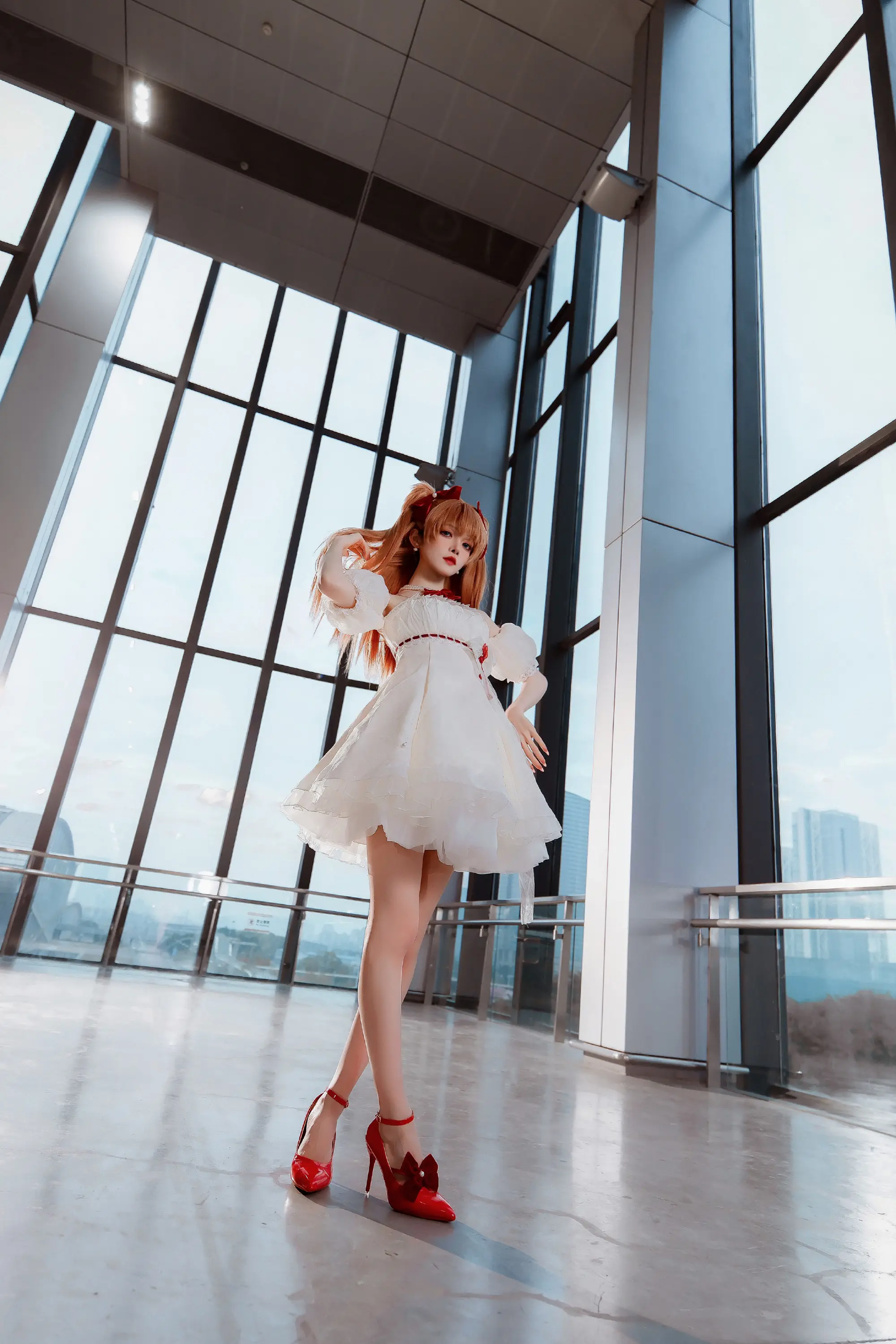 COSPLAY 新世纪福音战士 明日香@宵鱼鱼 COSPLAY-第11张