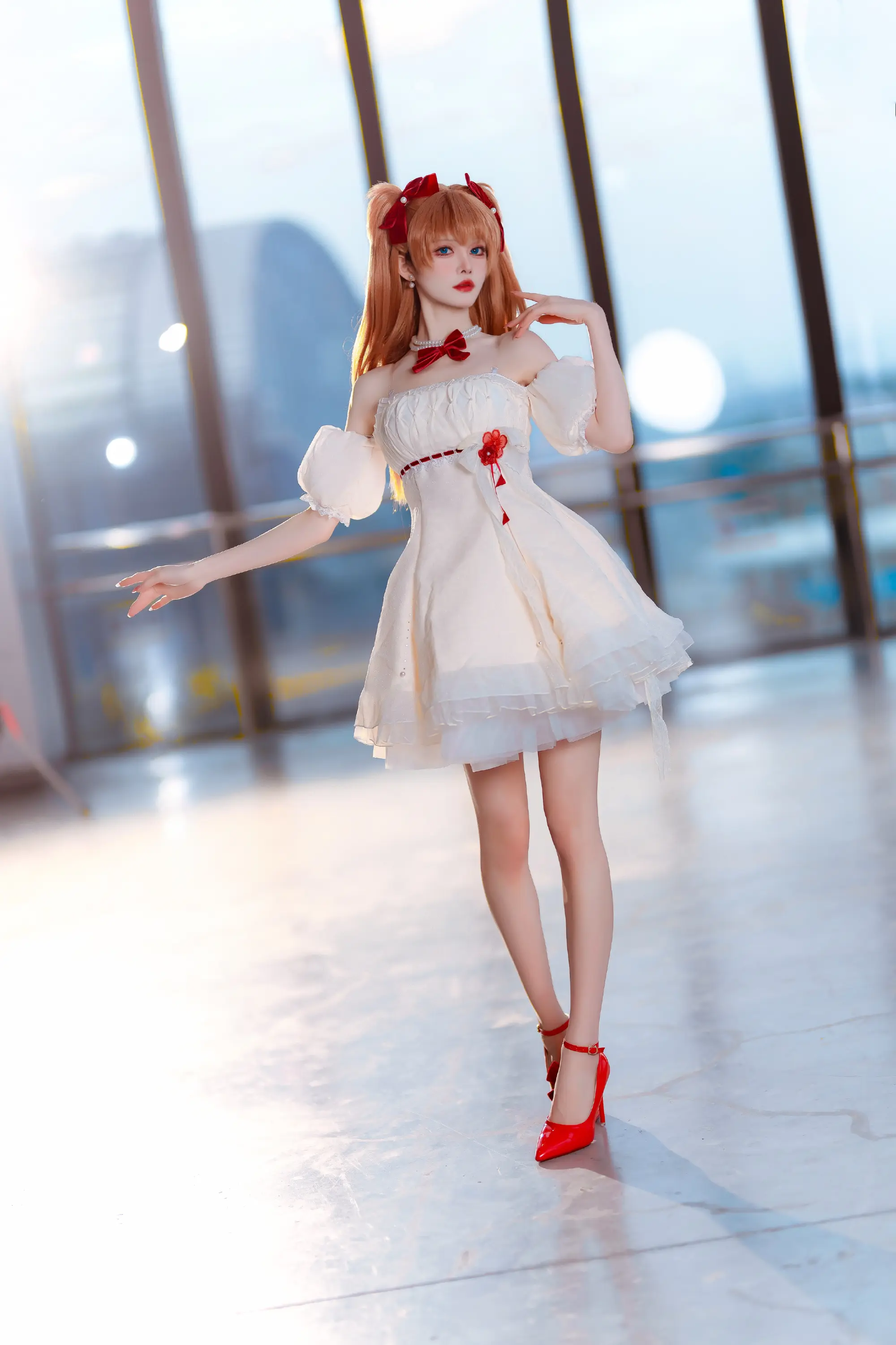 COSPLAY 新世纪福音战士 明日香@宵鱼鱼 COSPLAY-第9张