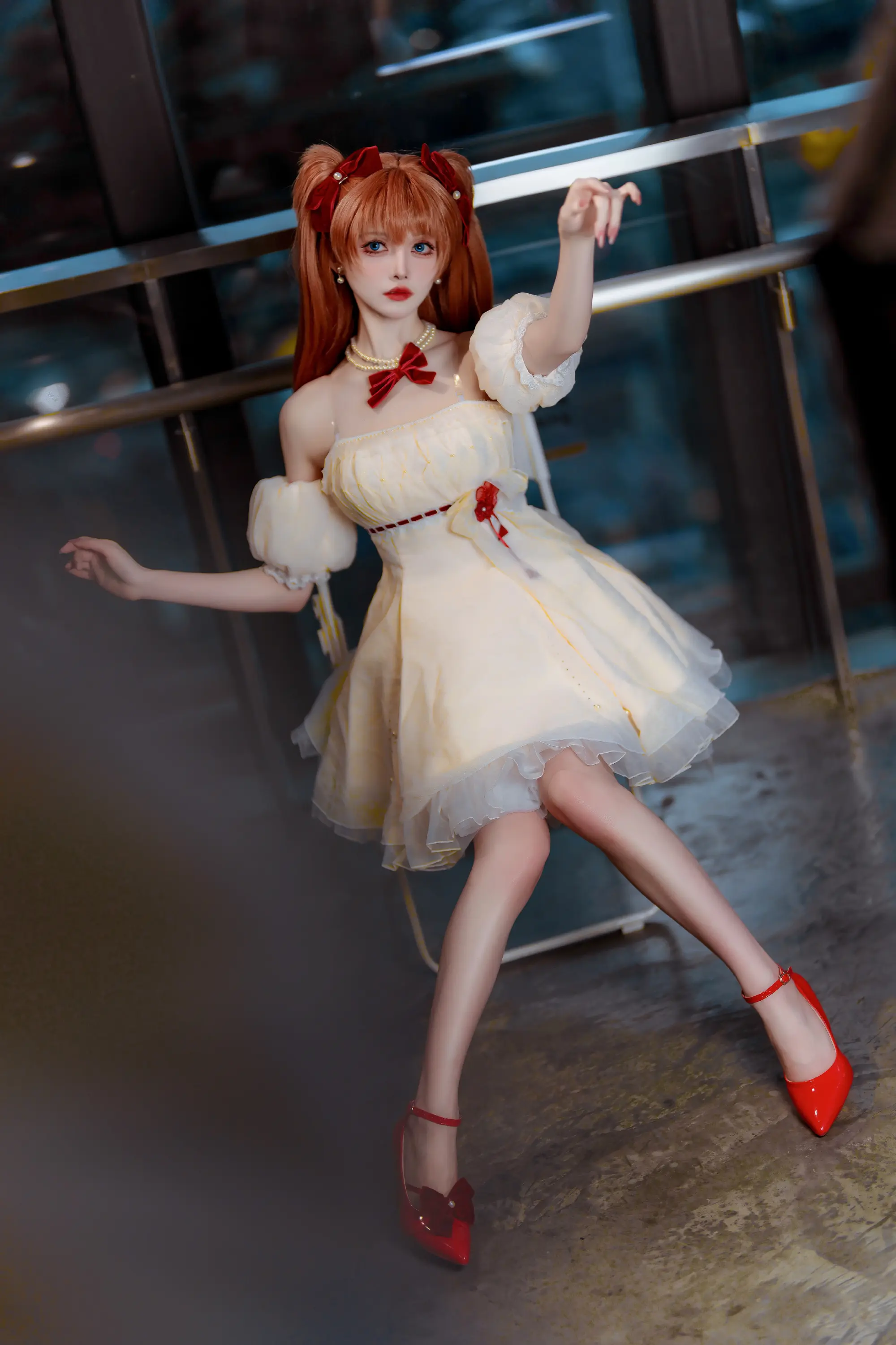 COSPLAY 新世纪福音战士 明日香@宵鱼鱼 COSPLAY-第3张