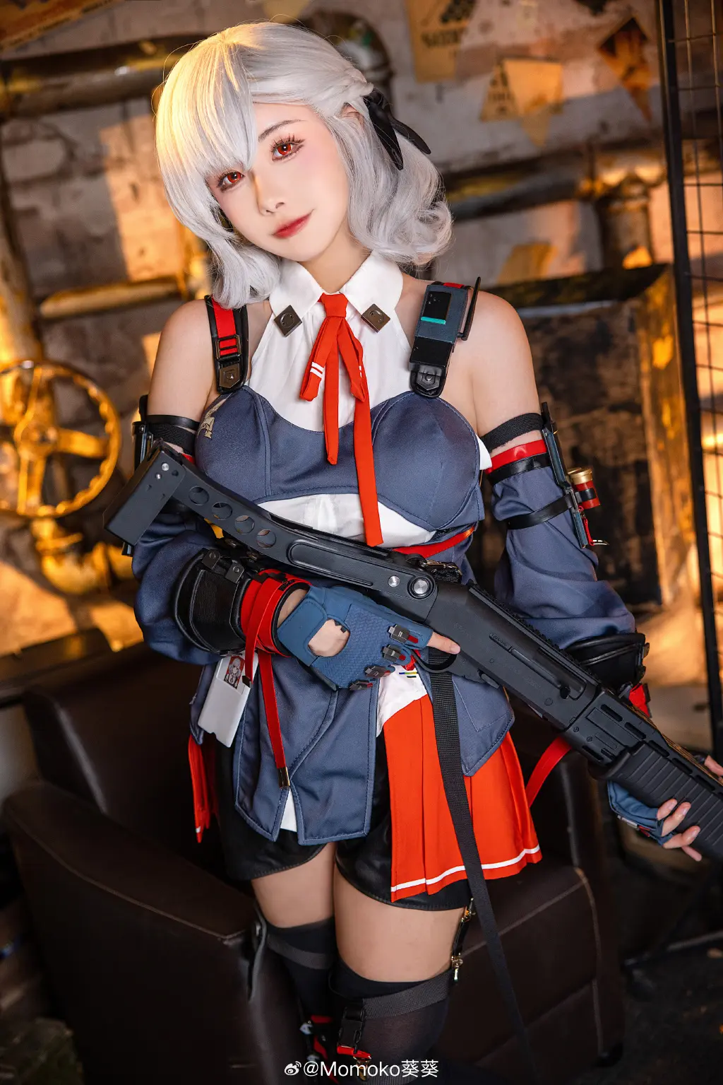 COSPLAY 少女前线2 追放@Momoko葵葵-公众号小姨ai