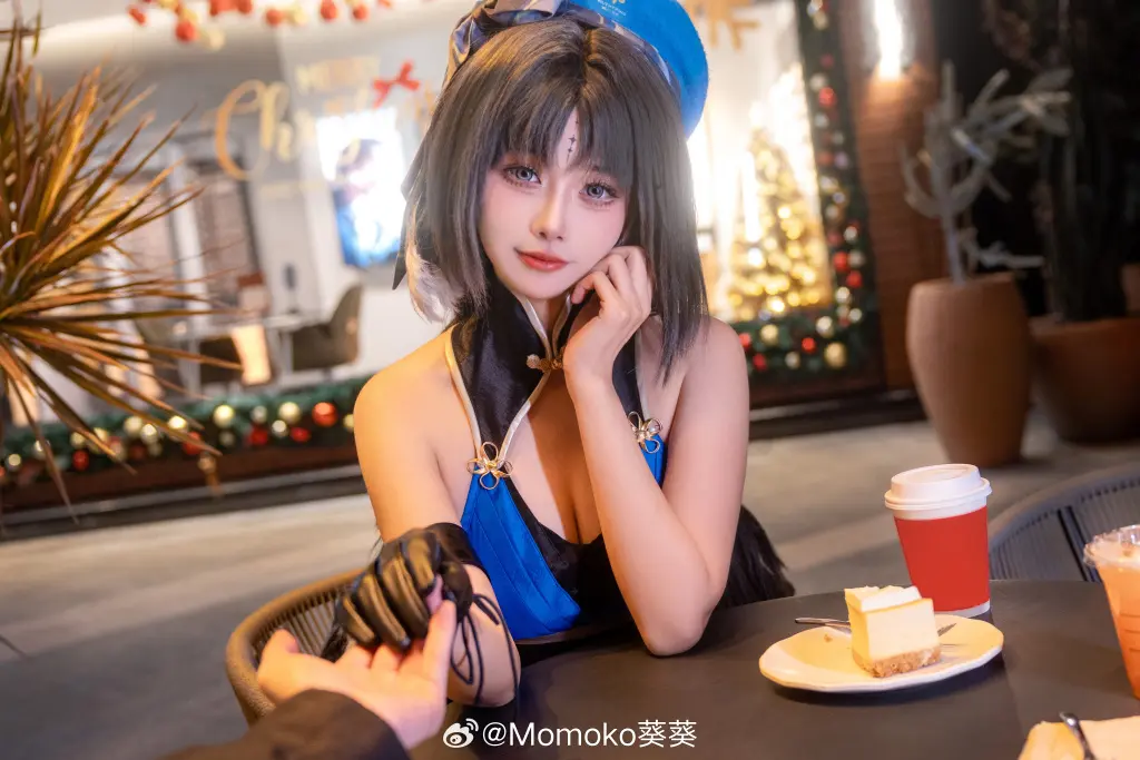 cosplay 这个圣诞节，请和我约会～ 鸣潮 秧秧@Momoko葵葵 COSPLAY-第13张