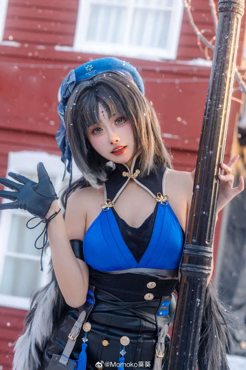 cosplay 这个圣诞节，请和我约会～ 鸣潮 秧秧@Momoko葵葵 COSPLAY-第6张