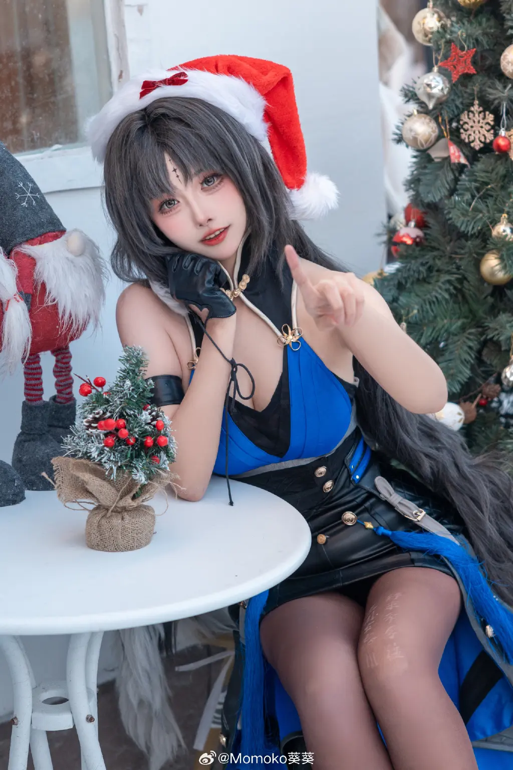 cosplay 这个圣诞节，请和我约会～ 鸣潮 秧秧@Momoko葵葵 COSPLAY-第10张