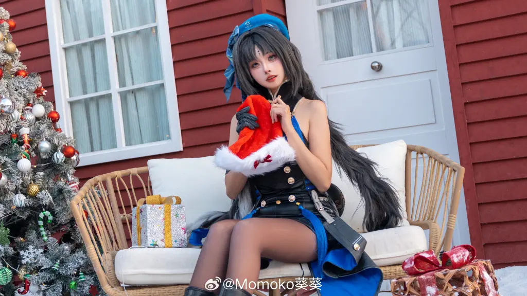 cosplay 这个圣诞节，请和我约会～ 鸣潮 秧秧@Momoko葵葵 COSPLAY-第7张