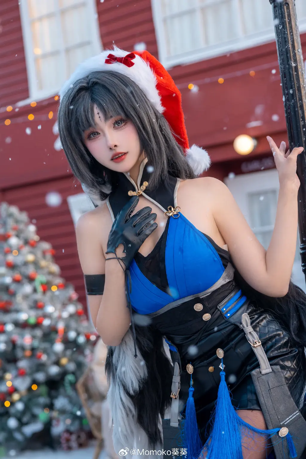 cosplay 这个圣诞节，请和我约会～ 鸣潮 秧秧@Momoko葵葵 COSPLAY-第8张