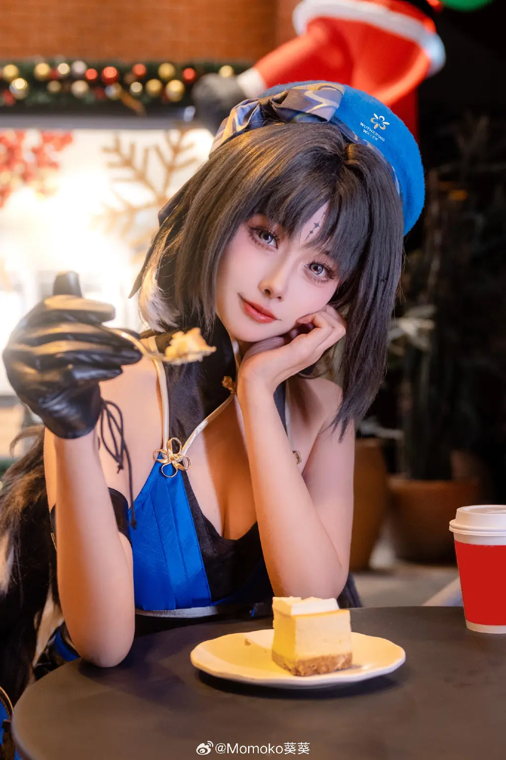 cosplay 这个圣诞节，请和我约会～ 鸣潮 秧秧@Momoko葵葵 COSPLAY-第12张