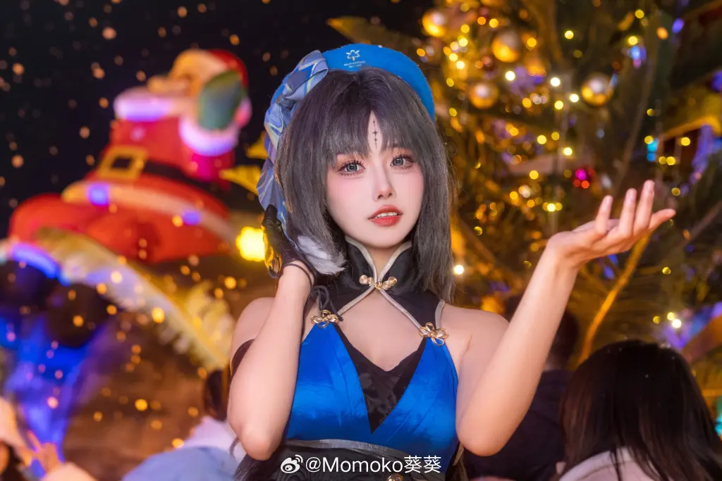 cosplay 这个圣诞节，请和我约会～ 鸣潮 秧秧@Momoko葵葵 COSPLAY-第14张