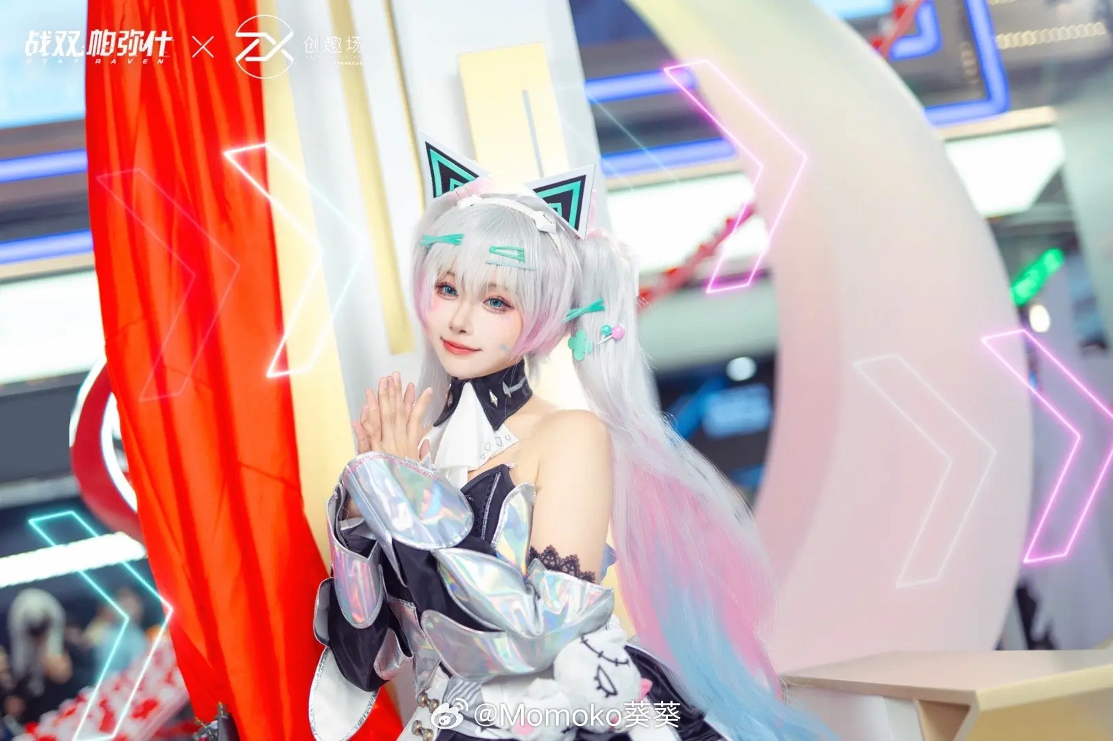 COSPLAY 收下这朵花花，你的推就会变成卡列小姐！战双帕弥什@Momoko葵葵 COSPLAY-第4张