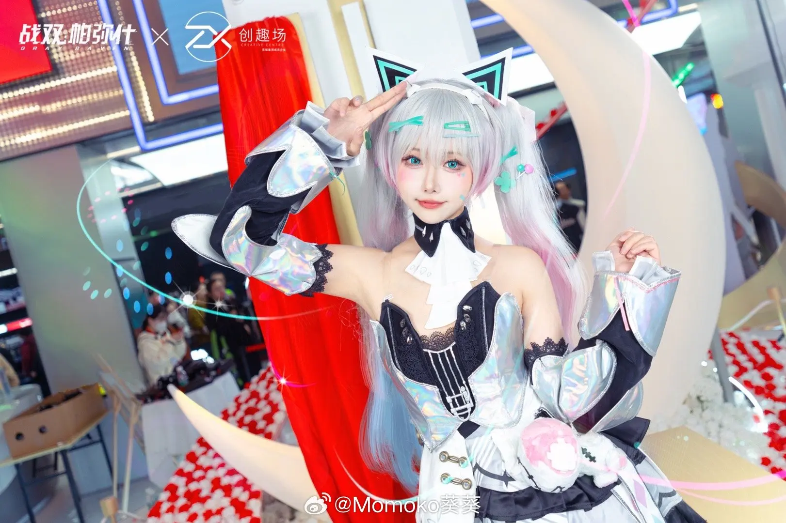COSPLAY 收下这朵花花，你的推就会变成卡列小姐！战双帕弥什@Momoko葵葵 COSPLAY-第2张
