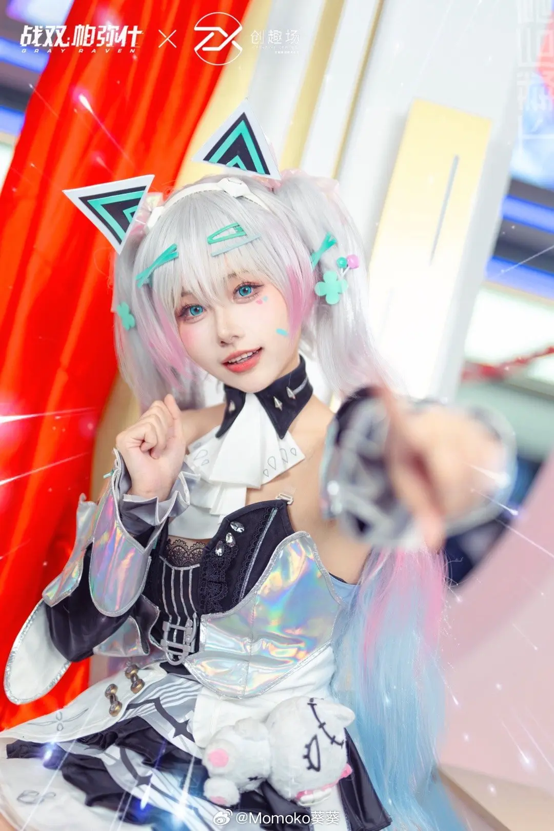 COSPLAY 收下这朵花花，你的推就会变成卡列小姐！战双帕弥什@Momoko葵葵 COSPLAY-第3张