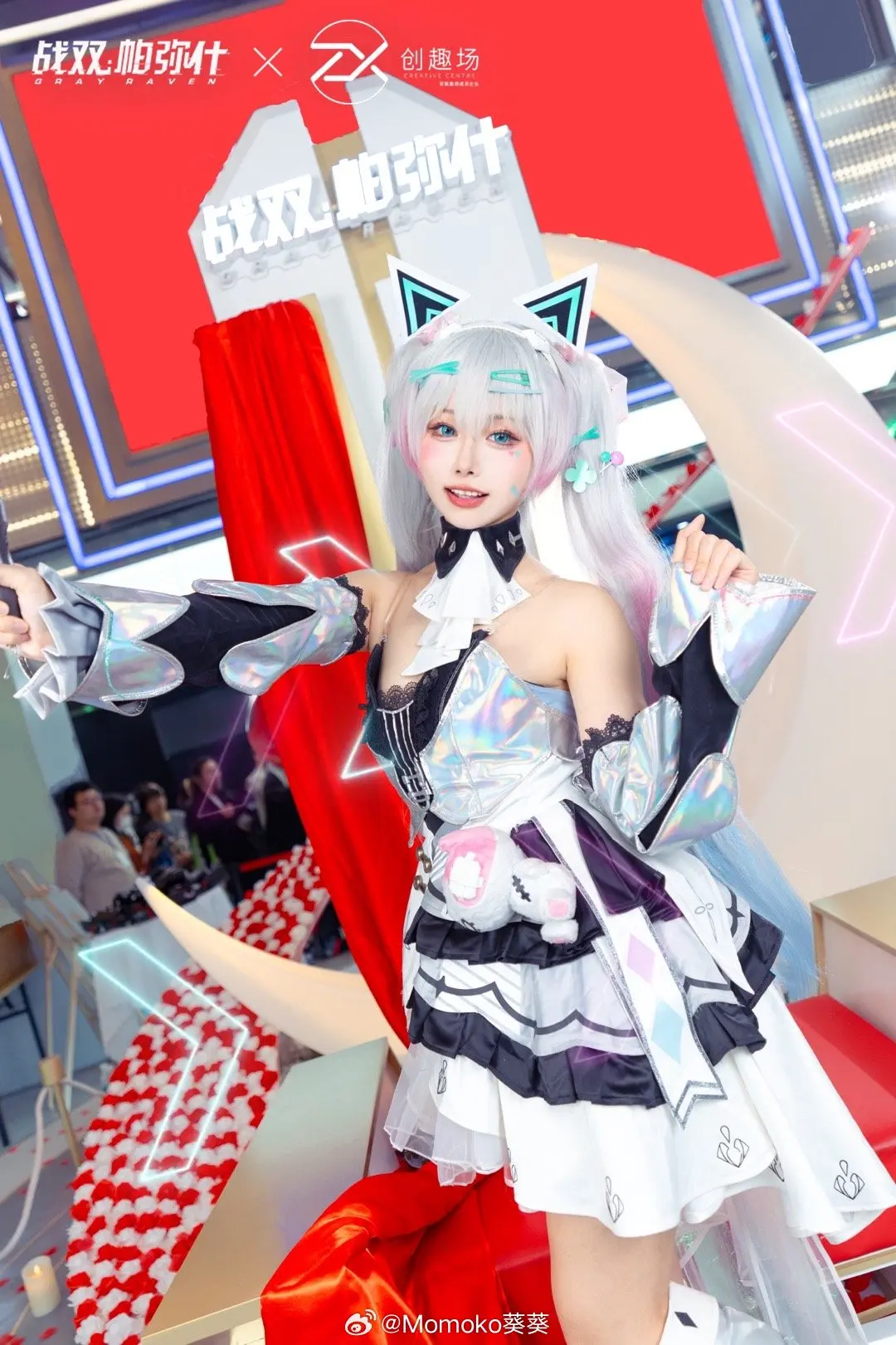 COSPLAY 收下这朵花花，你的推就会变成卡列小姐！战双帕弥什@Momoko葵葵 COSPLAY-第6张
