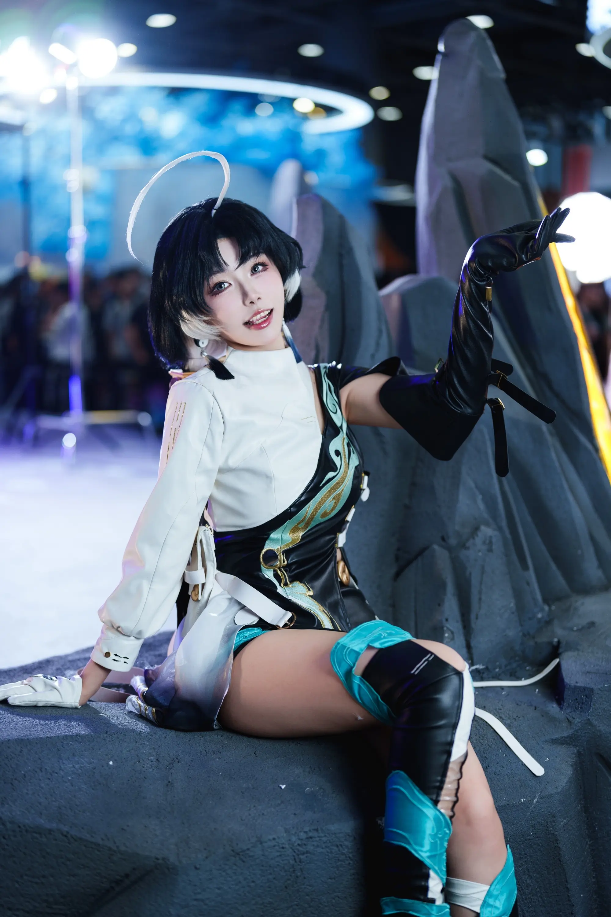 COSPLAY 不知可否与你切磋武艺？ 鸣潮 鉴心@Momoko葵葵 COSPLAY-第8张