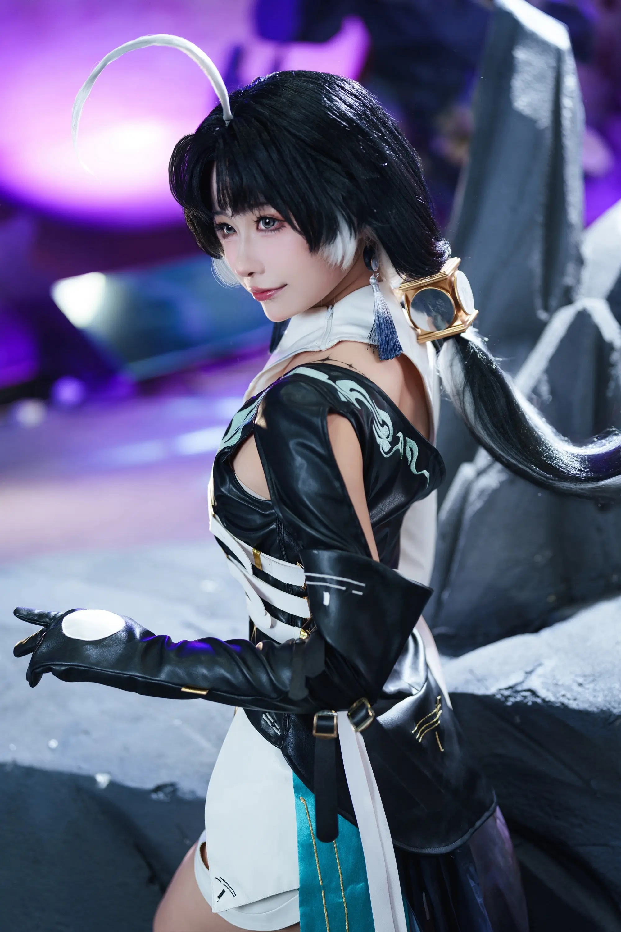 COSPLAY 不知可否与你切磋武艺？ 鸣潮 鉴心@Momoko葵葵 COSPLAY-第9张