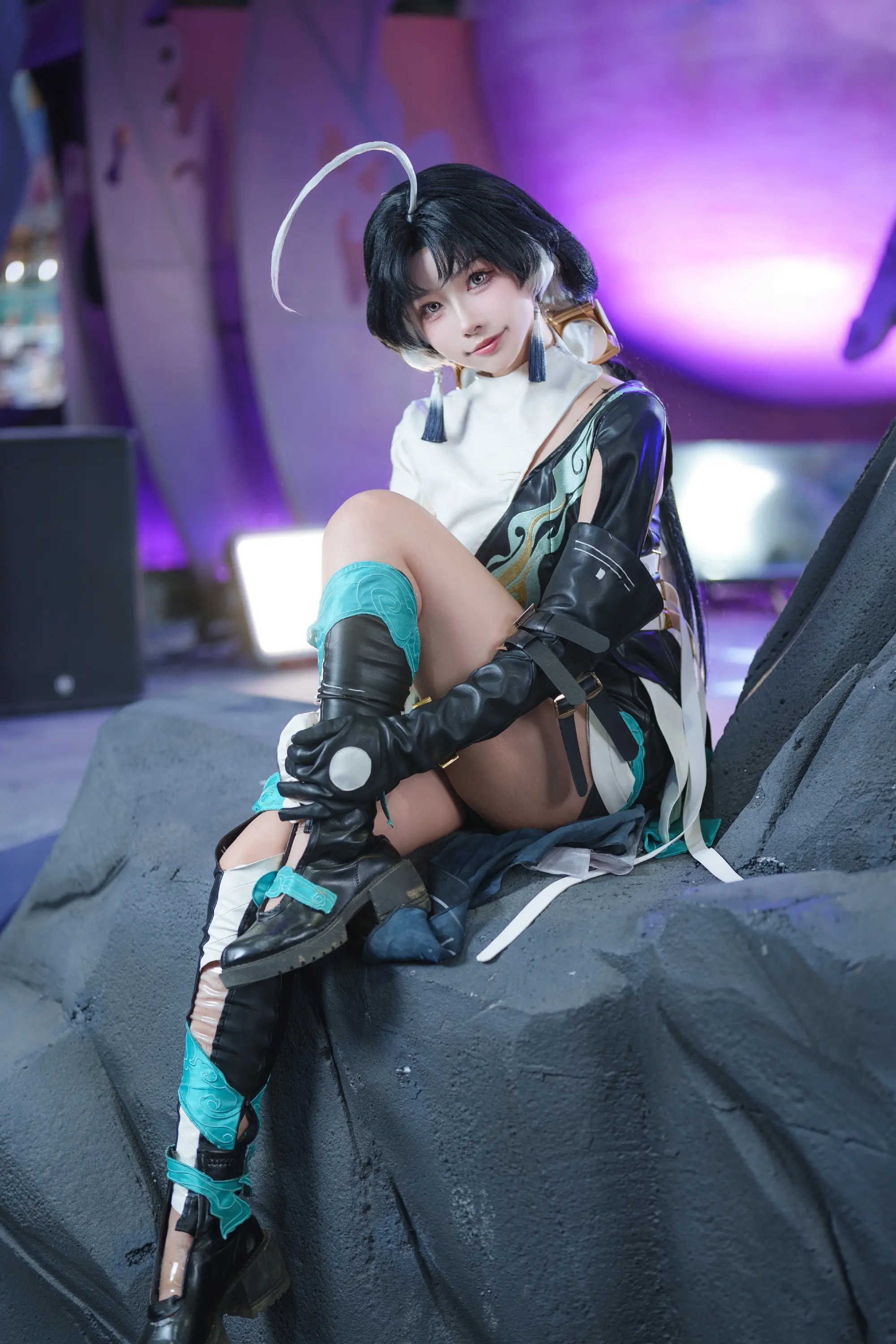 COSPLAY 不知可否与你切磋武艺？ 鸣潮 鉴心@Momoko葵葵 COSPLAY-第2张