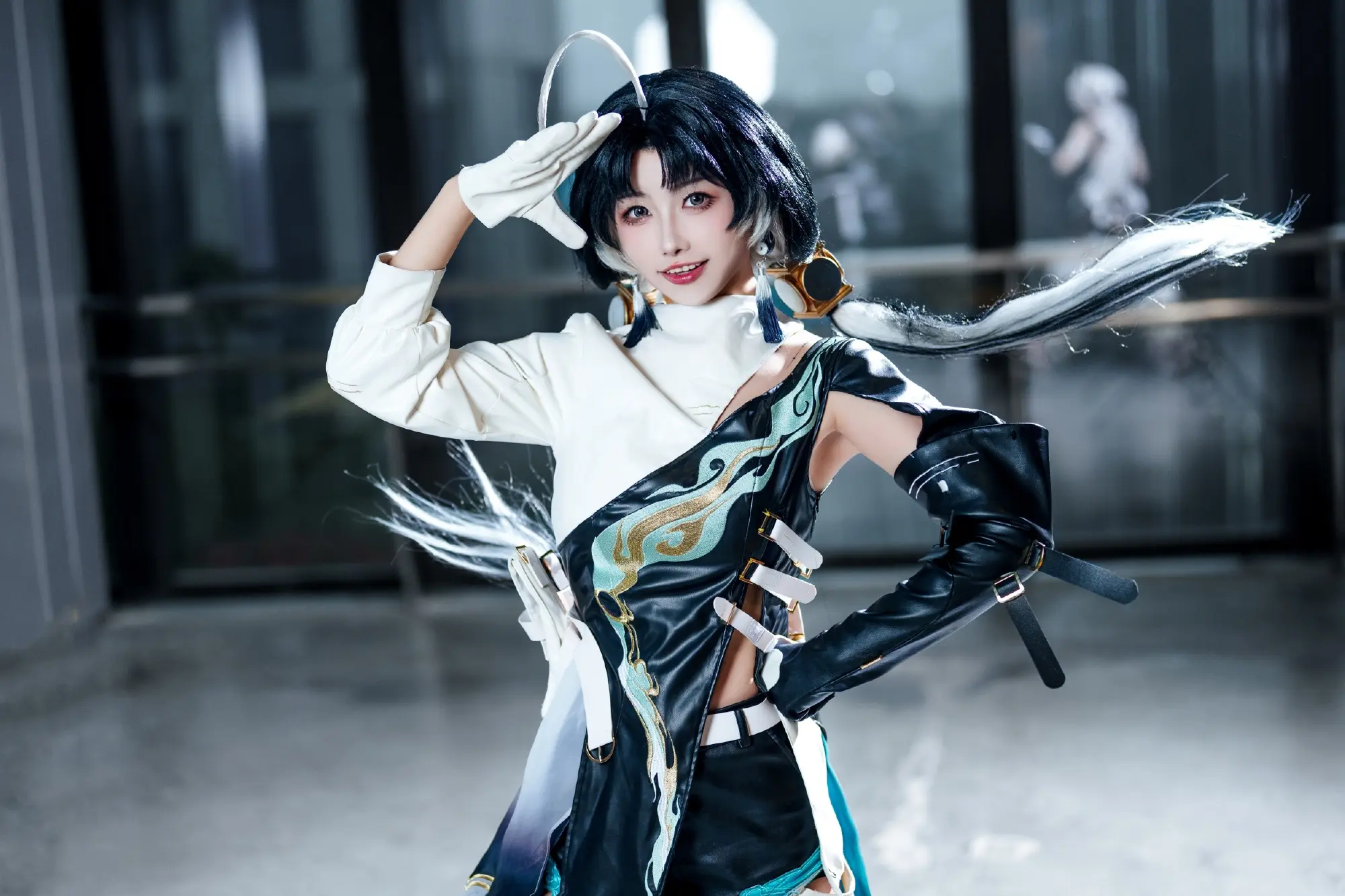 COSPLAY 不知可否与你切磋武艺？ 鸣潮 鉴心@Momoko葵葵 COSPLAY-第5张