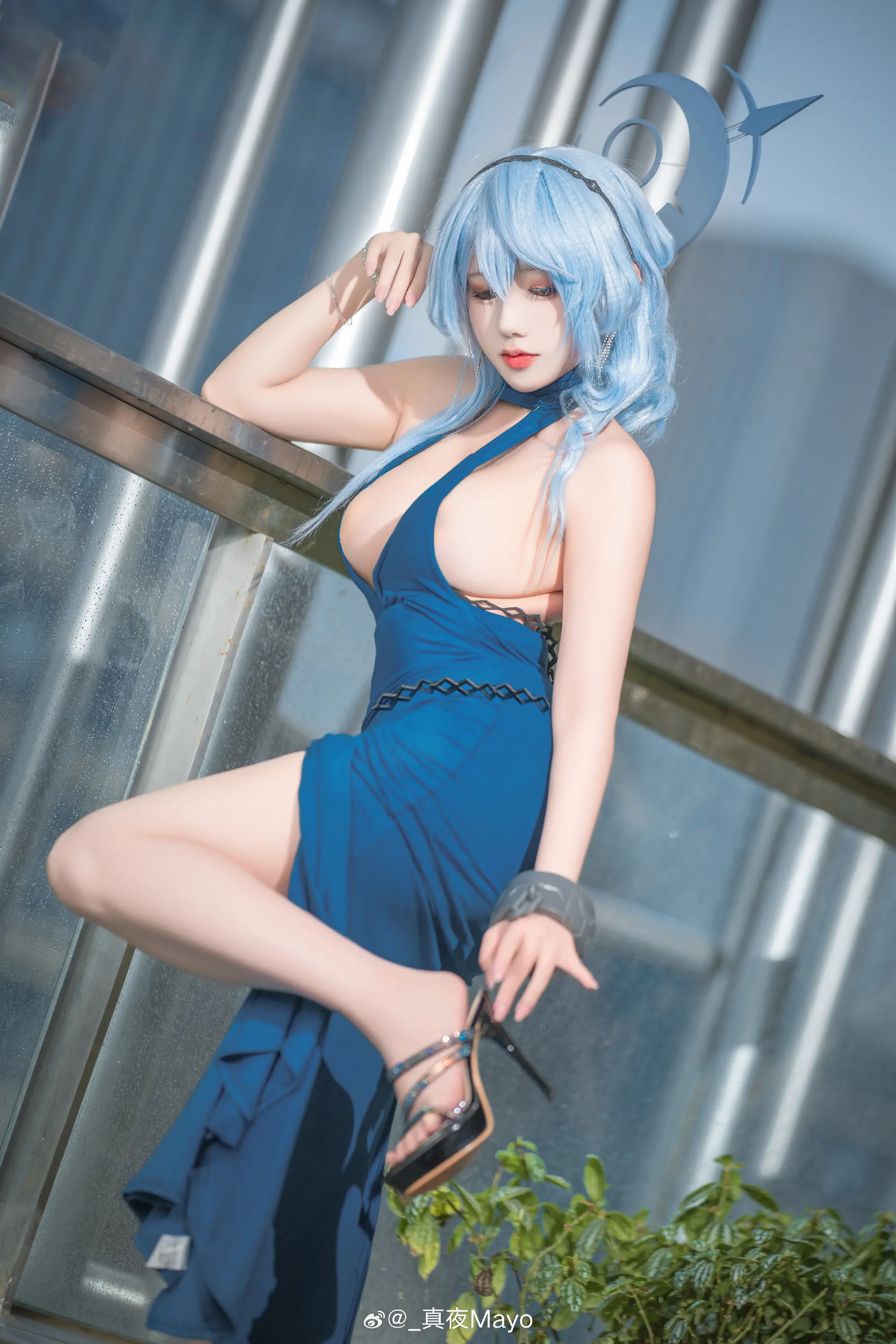 COSPLAY 蔚蓝档案 亚子礼服@_真夜Mayo COSPLAY-第5张
