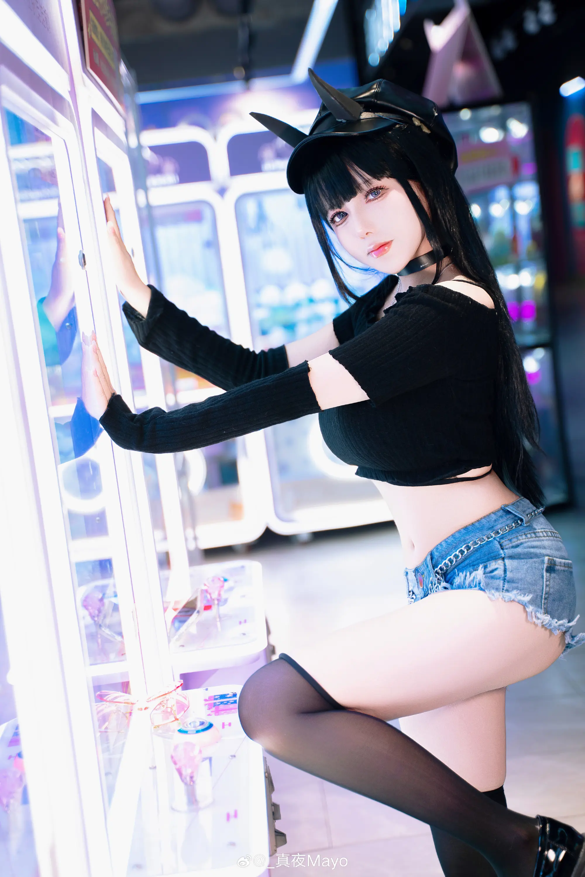 COSPLAY 碧蓝航线 能代『香奢之约』偶像常服@_真夜Mayo-公众号小姨ai
