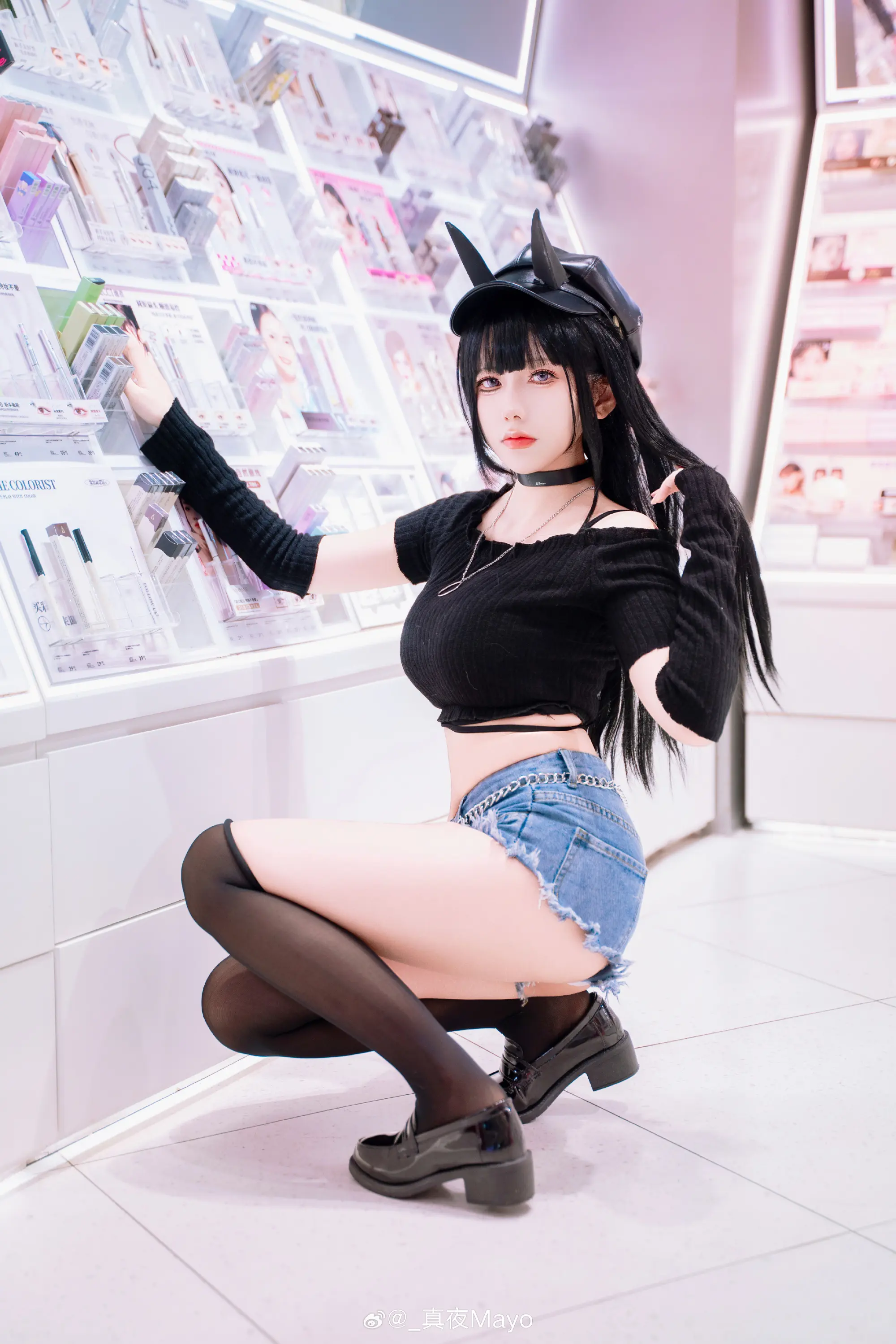 COSPLAY 碧蓝航线 能代『香奢之约』偶像常服@_真夜Mayo COSPLAY-第7张