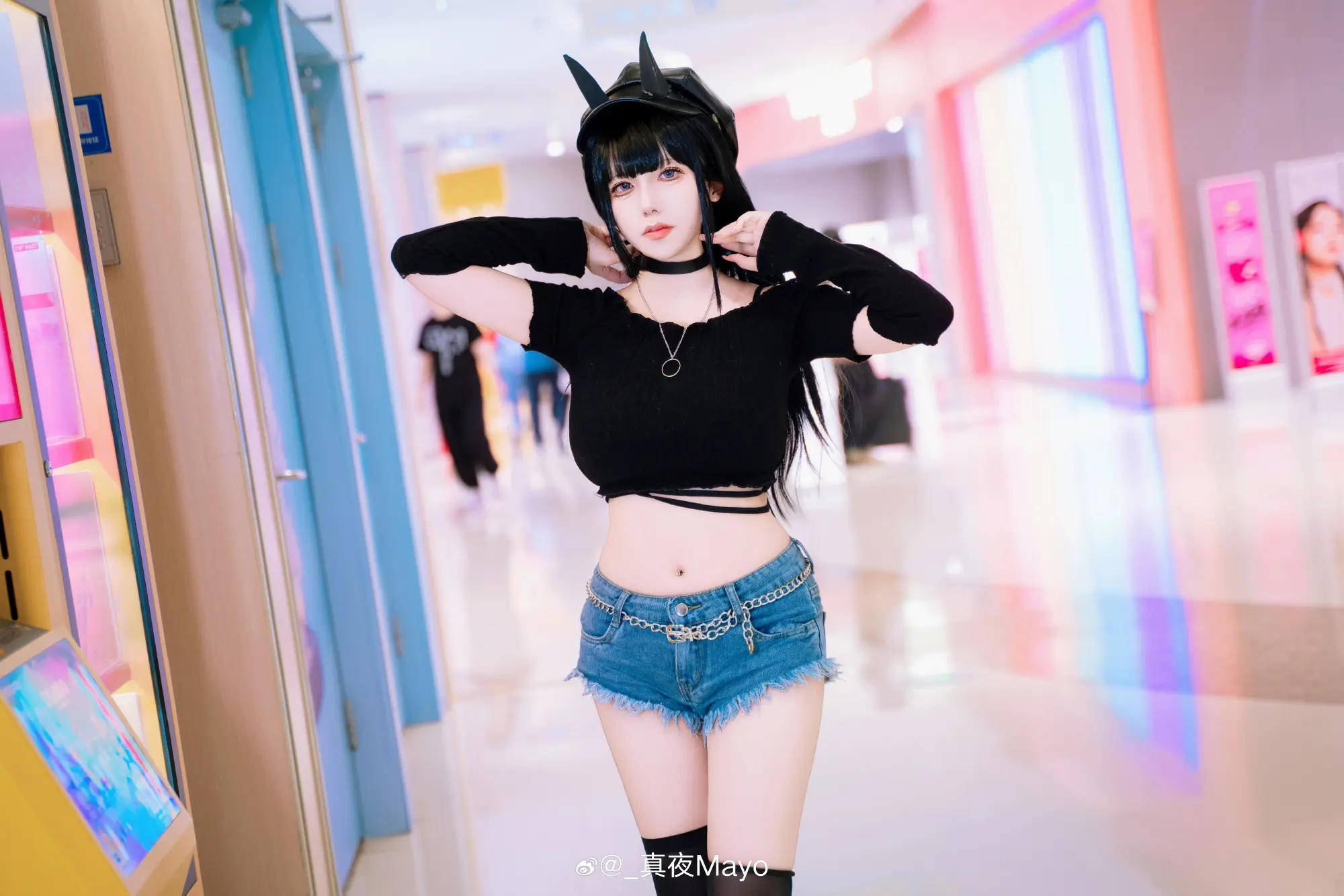 COSPLAY 碧蓝航线 能代『香奢之约』偶像常服@_真夜Mayo COSPLAY-第8张