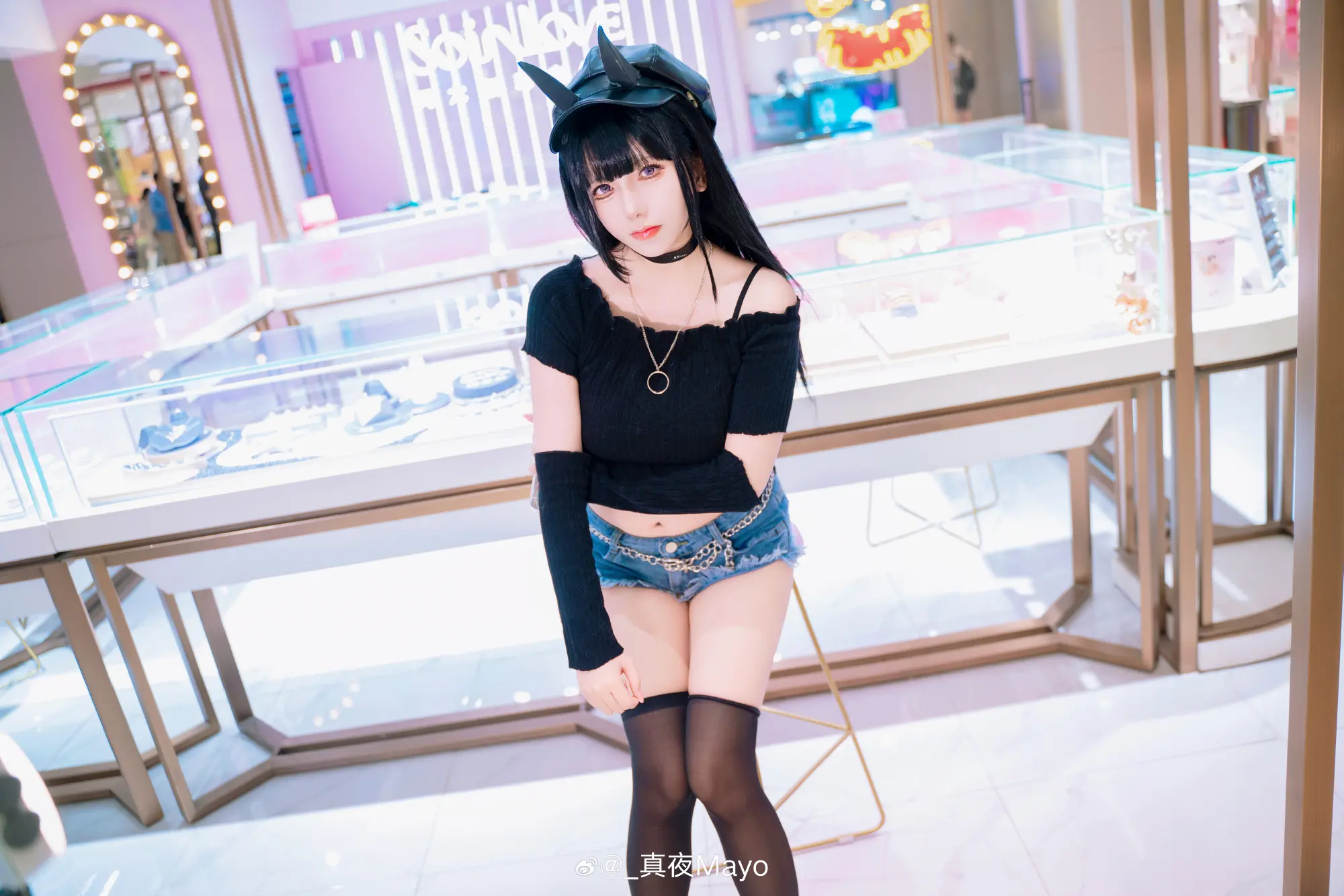 COSPLAY 碧蓝航线 能代『香奢之约』偶像常服@_真夜Mayo COSPLAY-第12张