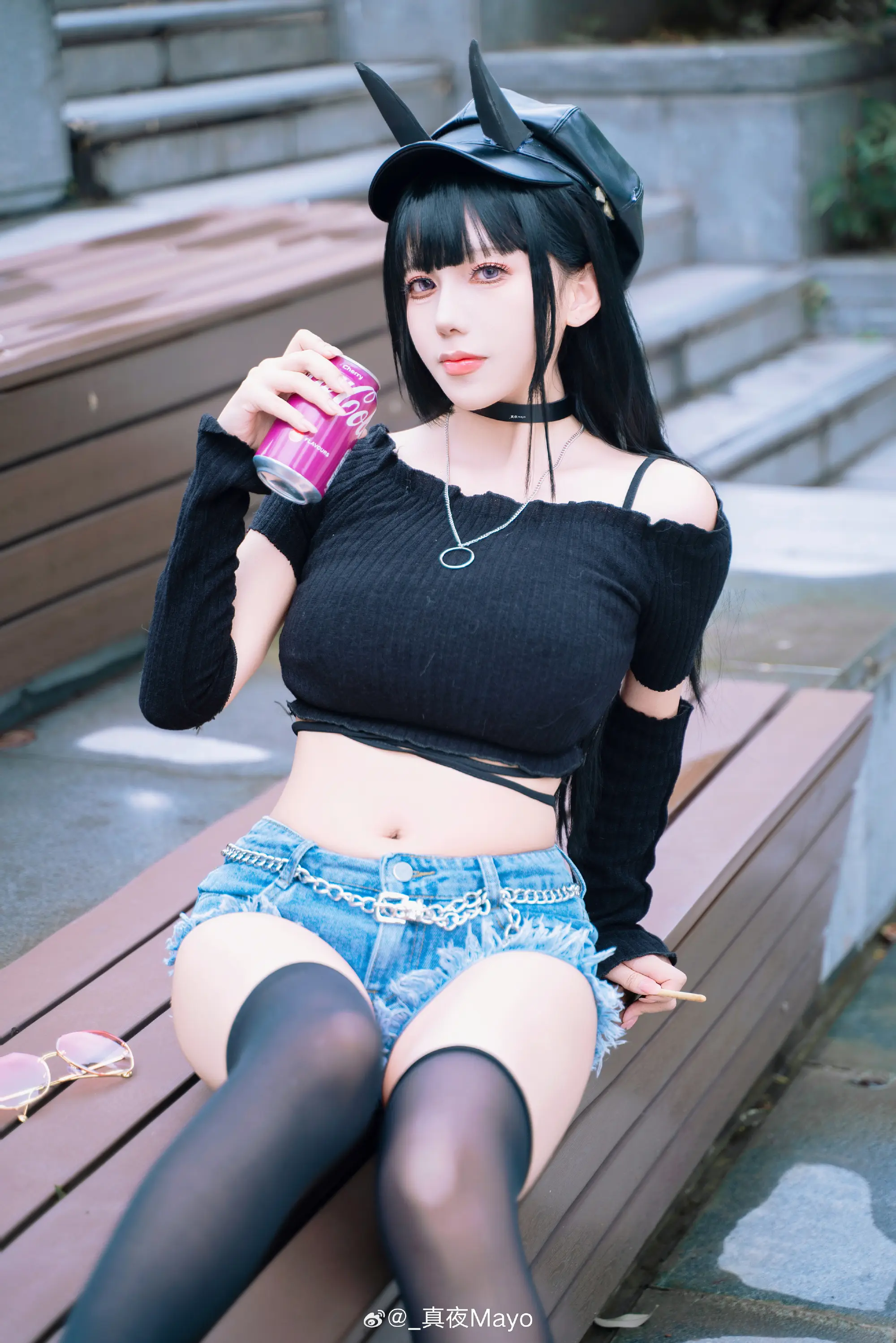COSPLAY 碧蓝航线 能代『香奢之约』偶像常服@_真夜Mayo COSPLAY-第13张