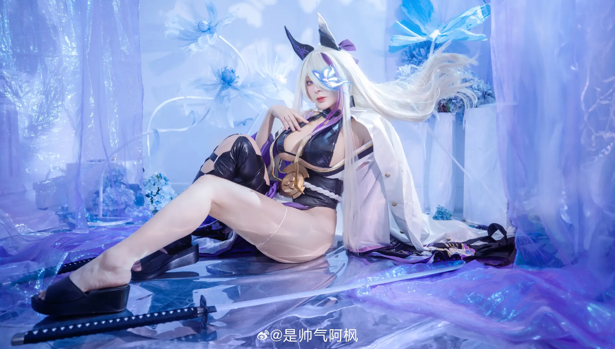 cosplay 天地无穷 愿荡涤罪孽污秽 碧蓝航线 云仙/猃 @是帅气阿枫 COSPLAY-第11张