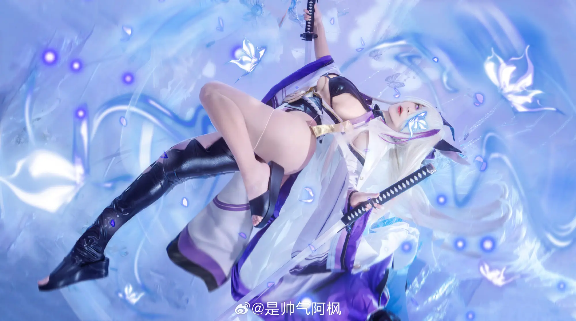 cosplay 天地无穷 愿荡涤罪孽污秽 碧蓝航线 云仙/猃 @是帅气阿枫 COSPLAY-第3张