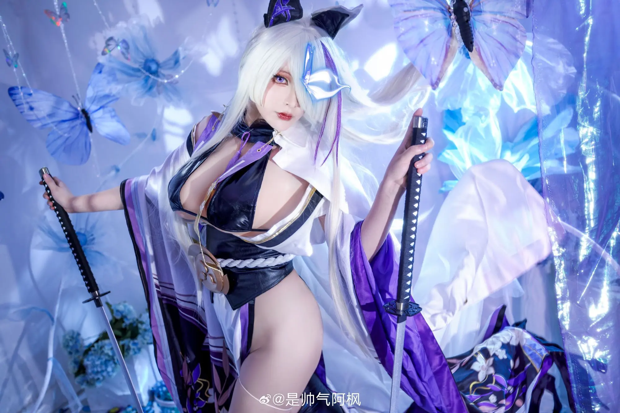 cosplay 天地无穷 愿荡涤罪孽污秽 碧蓝航线 云仙/猃 @是帅气阿枫 COSPLAY-第4张