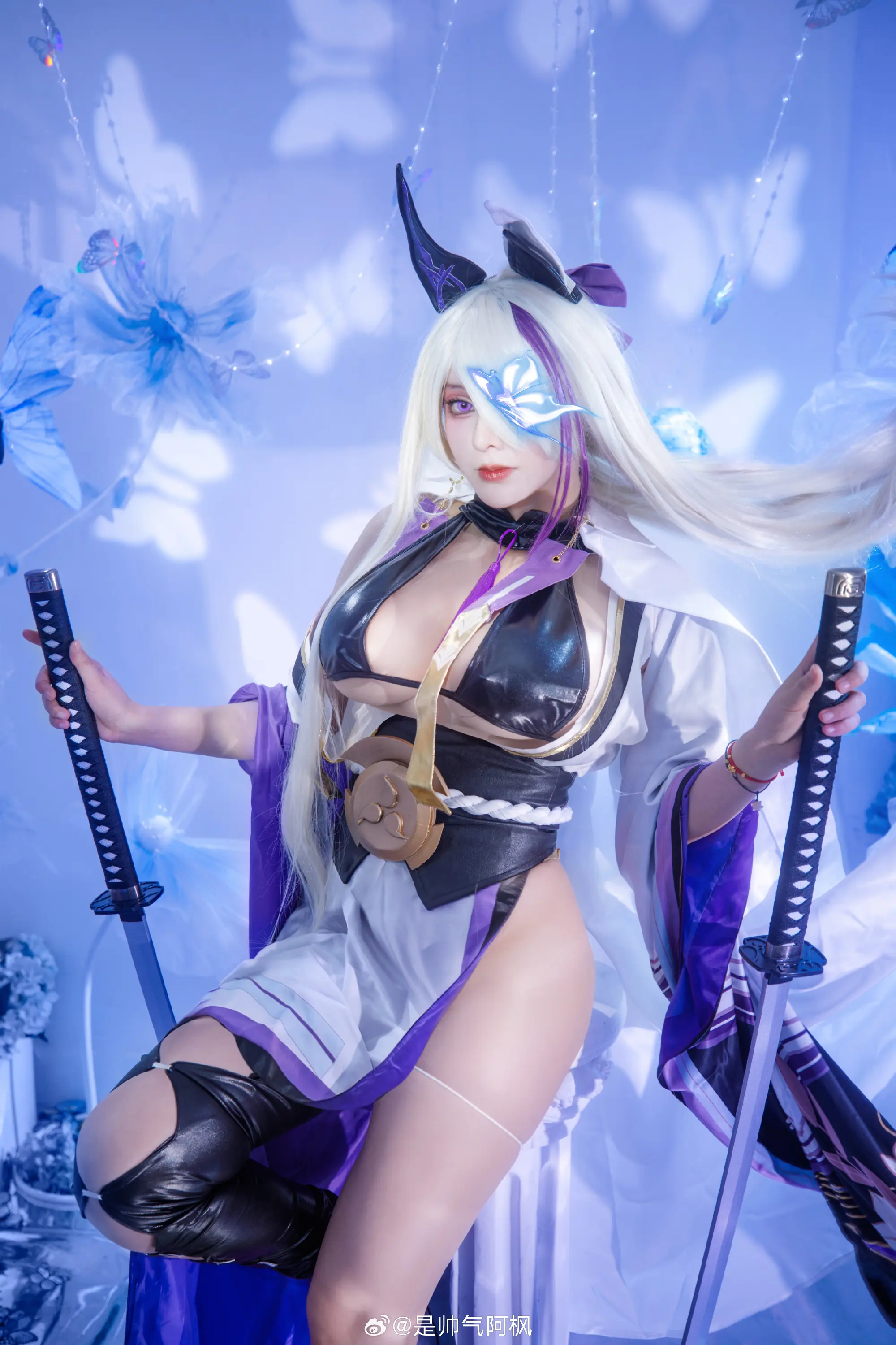 cosplay 天地无穷 愿荡涤罪孽污秽 碧蓝航线 云仙/猃 @是帅气阿枫 COSPLAY-第6张
