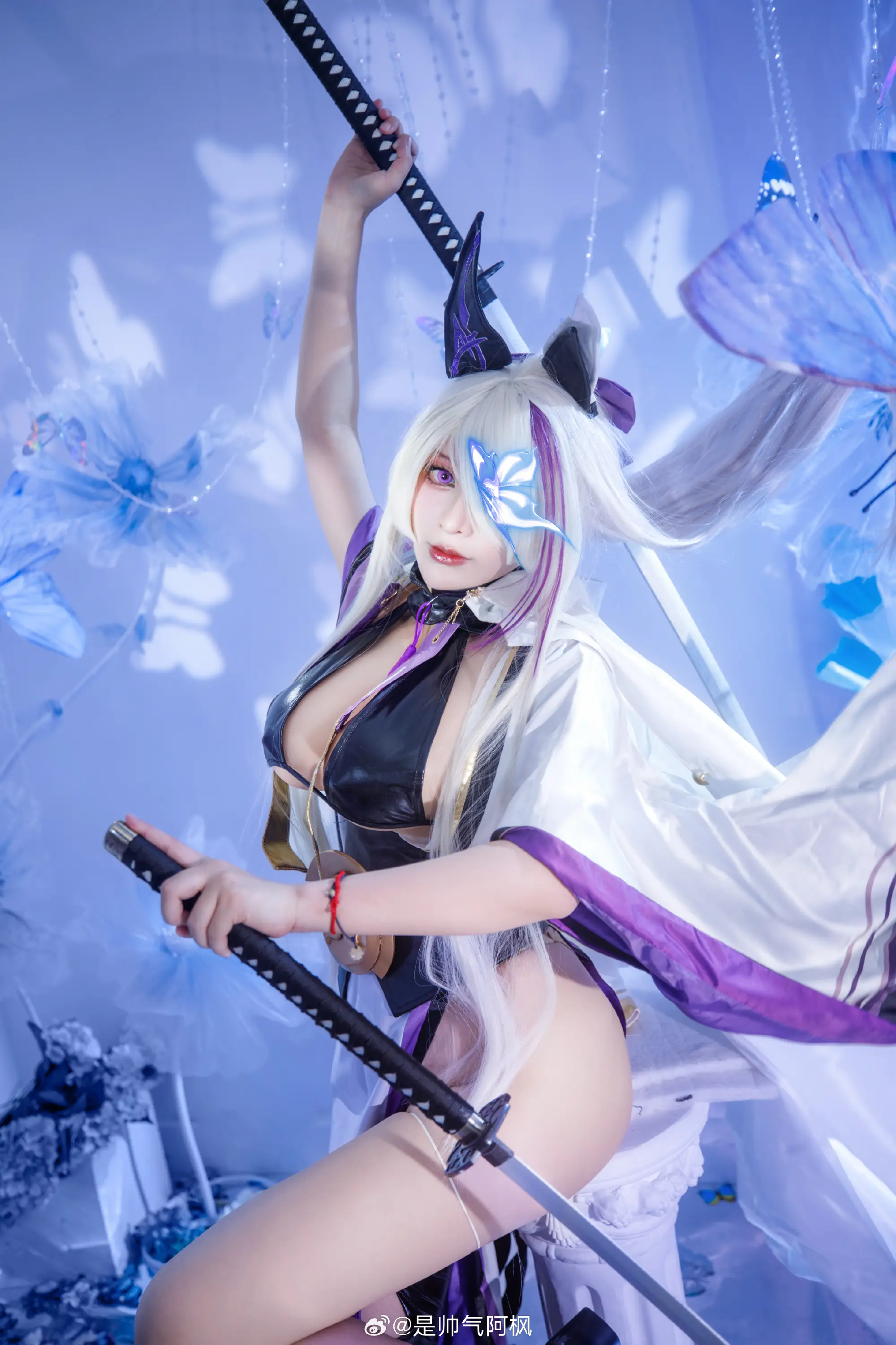 cosplay 天地无穷 愿荡涤罪孽污秽 碧蓝航线 云仙/猃 @是帅气阿枫 COSPLAY-第9张