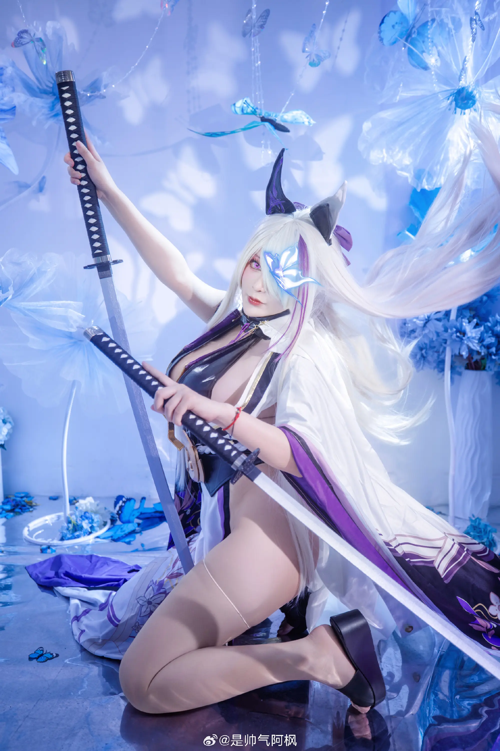 cosplay 天地无穷 愿荡涤罪孽污秽 碧蓝航线 云仙/猃 @是帅气阿枫 COSPLAY-第14张