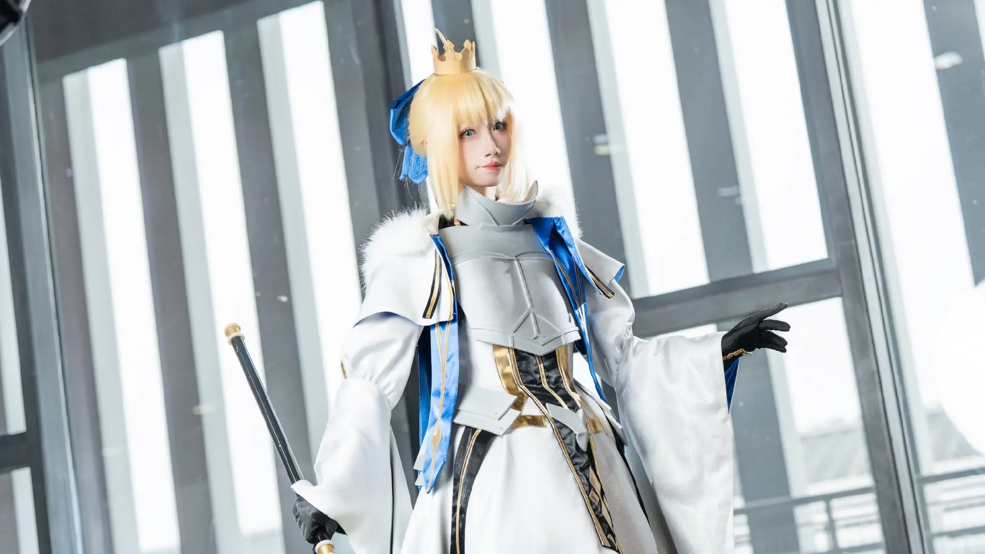 COSPLAY Fate/grandorder 阿尔托莉雅·阿瓦隆@Ray蕾 COSPLAY-第2张