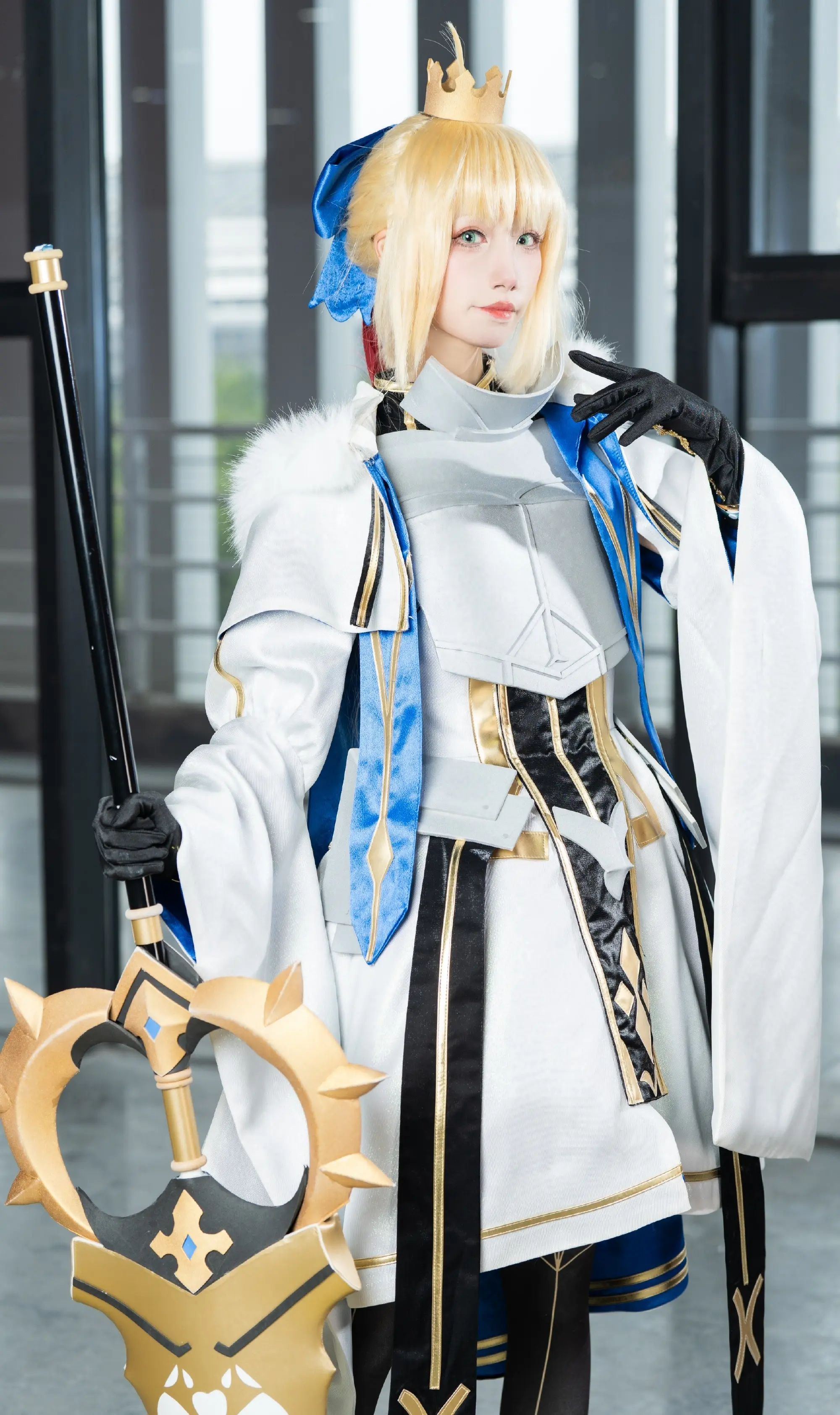 COSPLAY Fate/grandorder 阿尔托莉雅·阿瓦隆@Ray蕾 COSPLAY-第4张