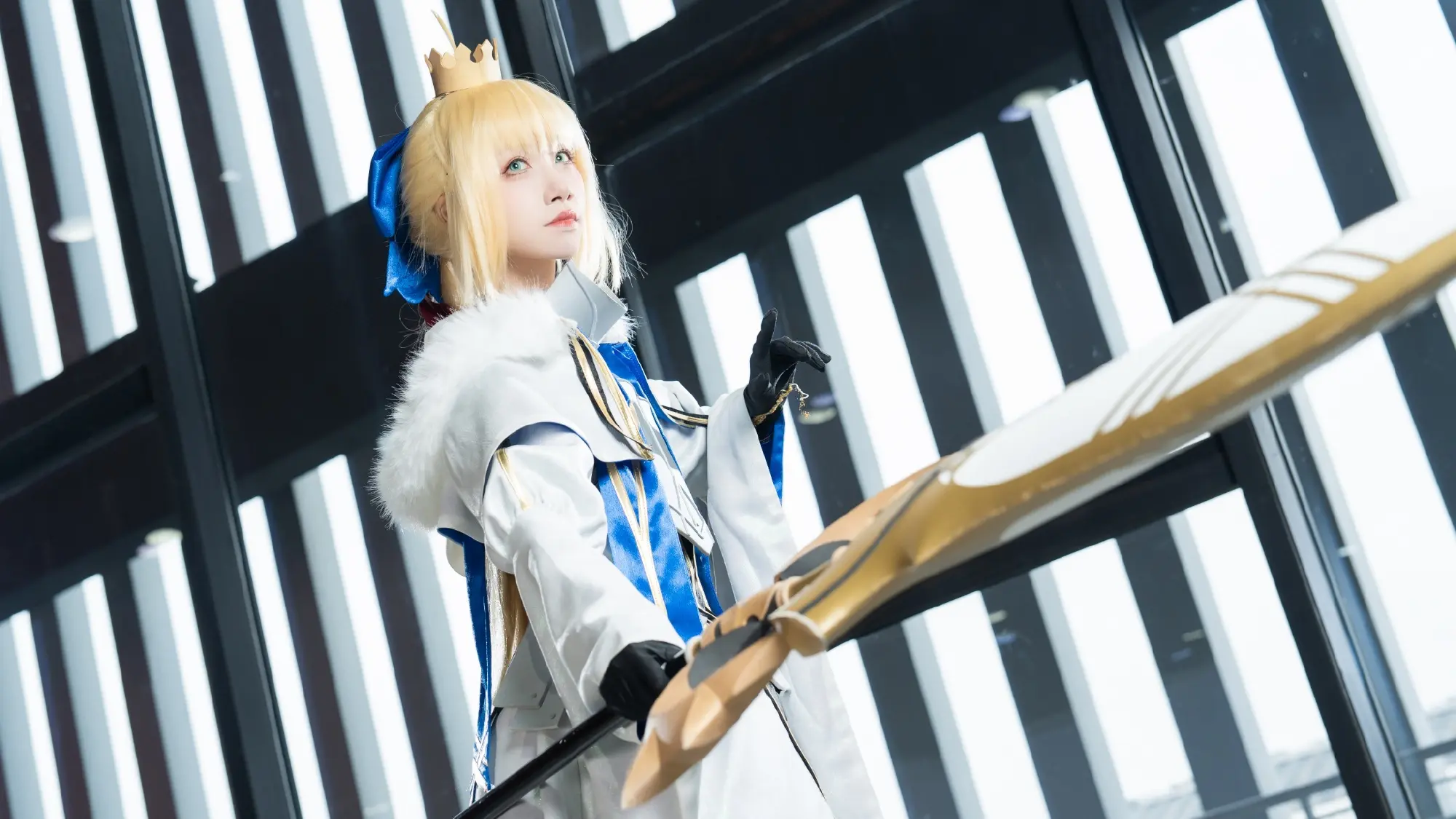 COSPLAY Fate/grandorder 阿尔托莉雅·阿瓦隆@Ray蕾 COSPLAY-第5张