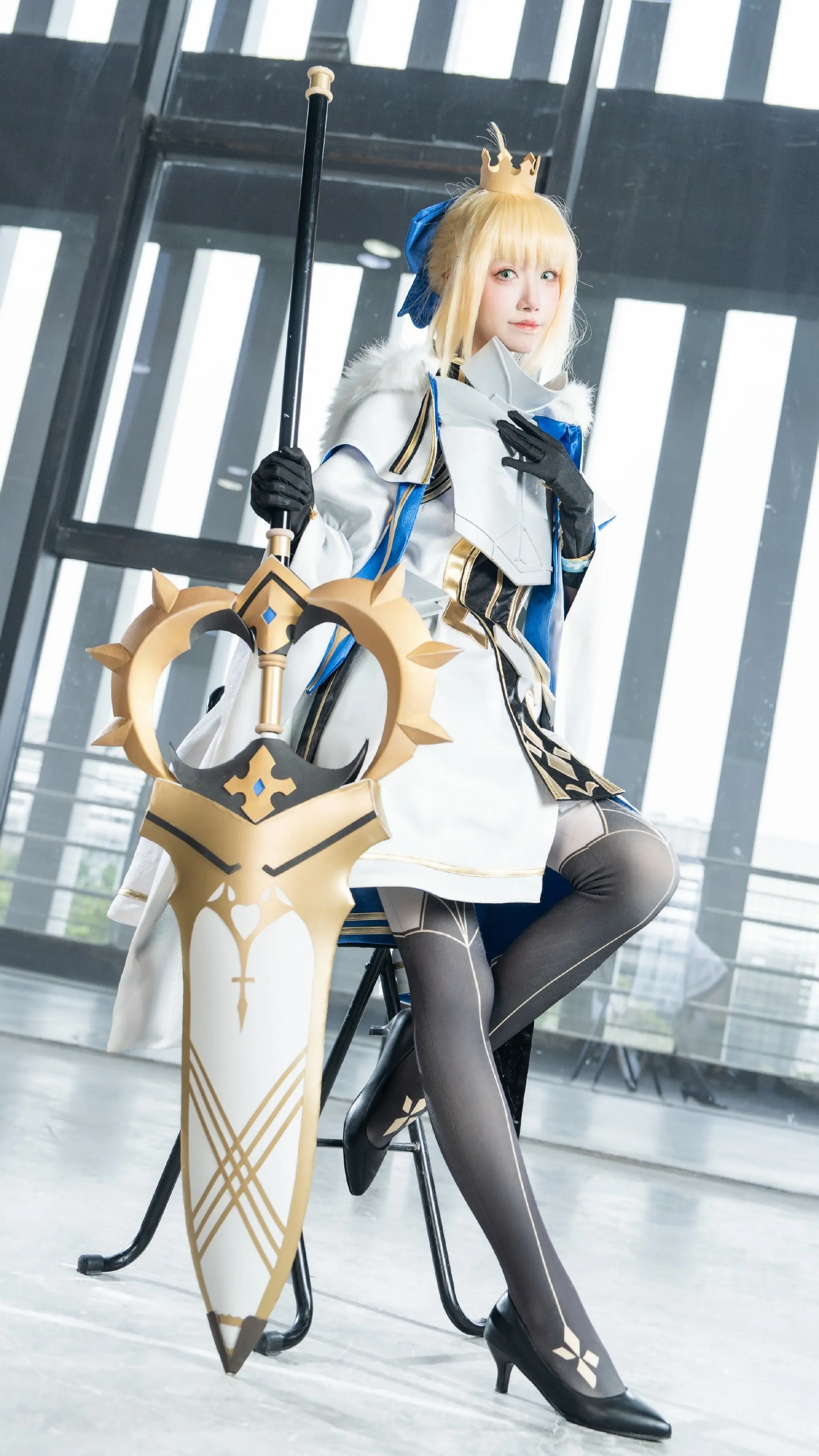 COSPLAY Fate/grandorder 阿尔托莉雅·阿瓦隆@Ray蕾 COSPLAY-第10张