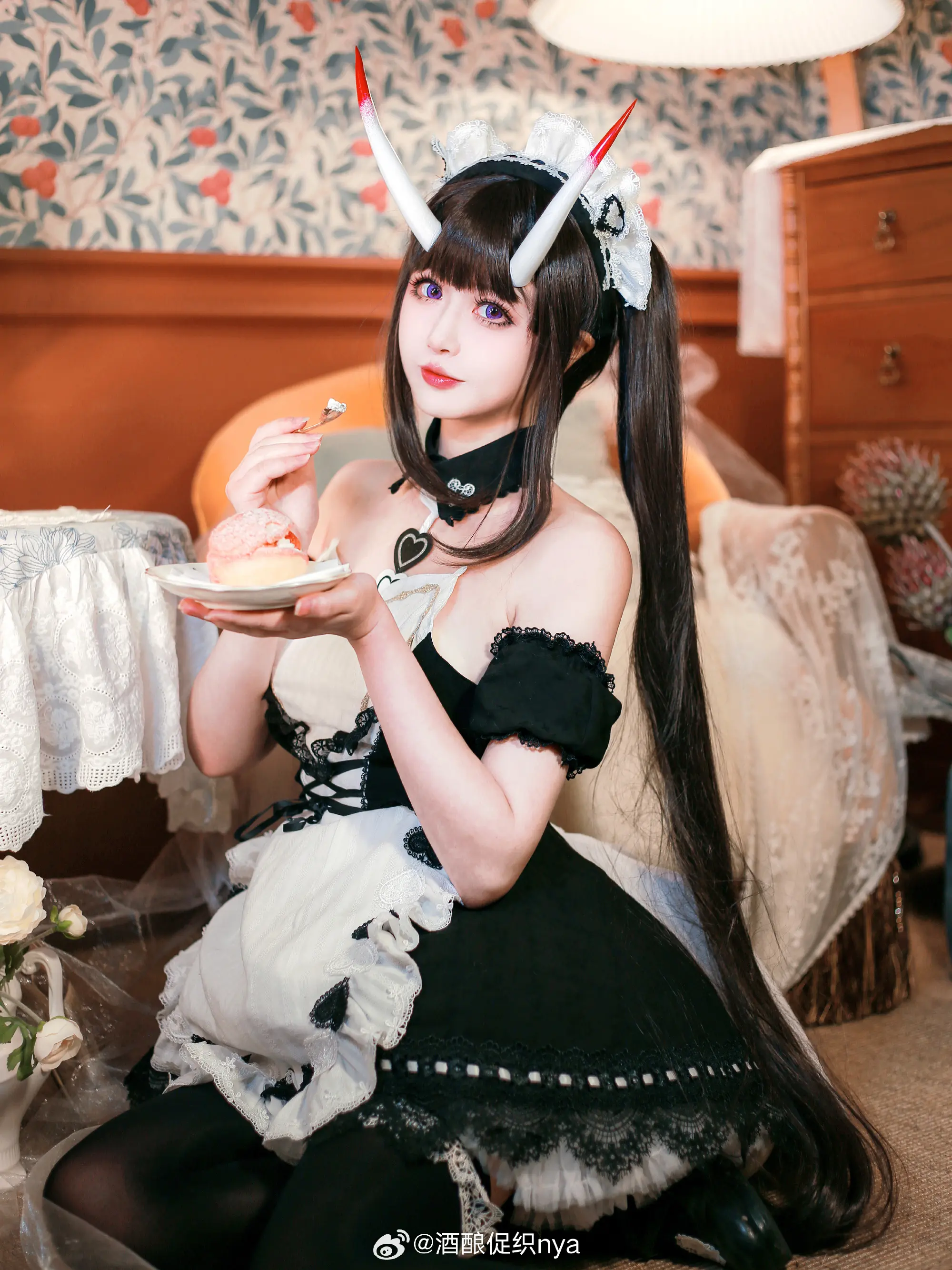 COSPLAY 需要少冰吗 碧蓝航线 能代女仆@酒酿促织nya-公众号小姨ai