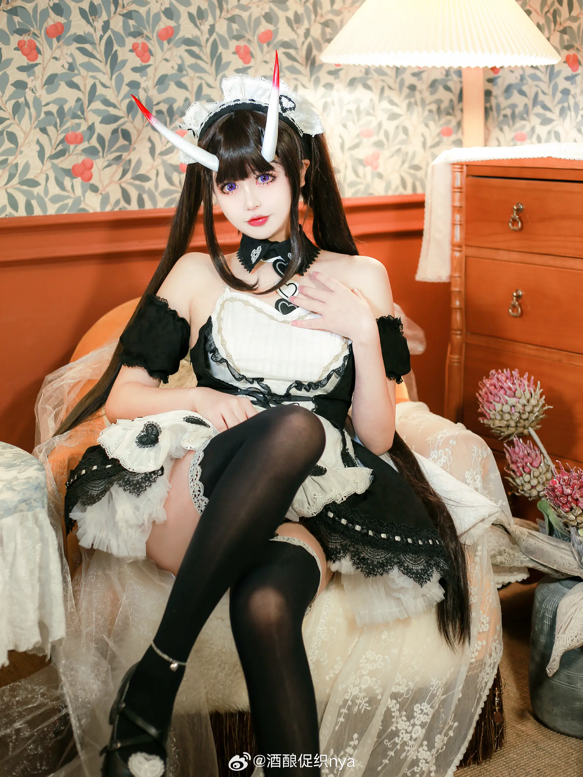 COSPLAY 需要少冰吗 碧蓝航线 能代女仆@酒酿促织nya COSPLAY-第2张