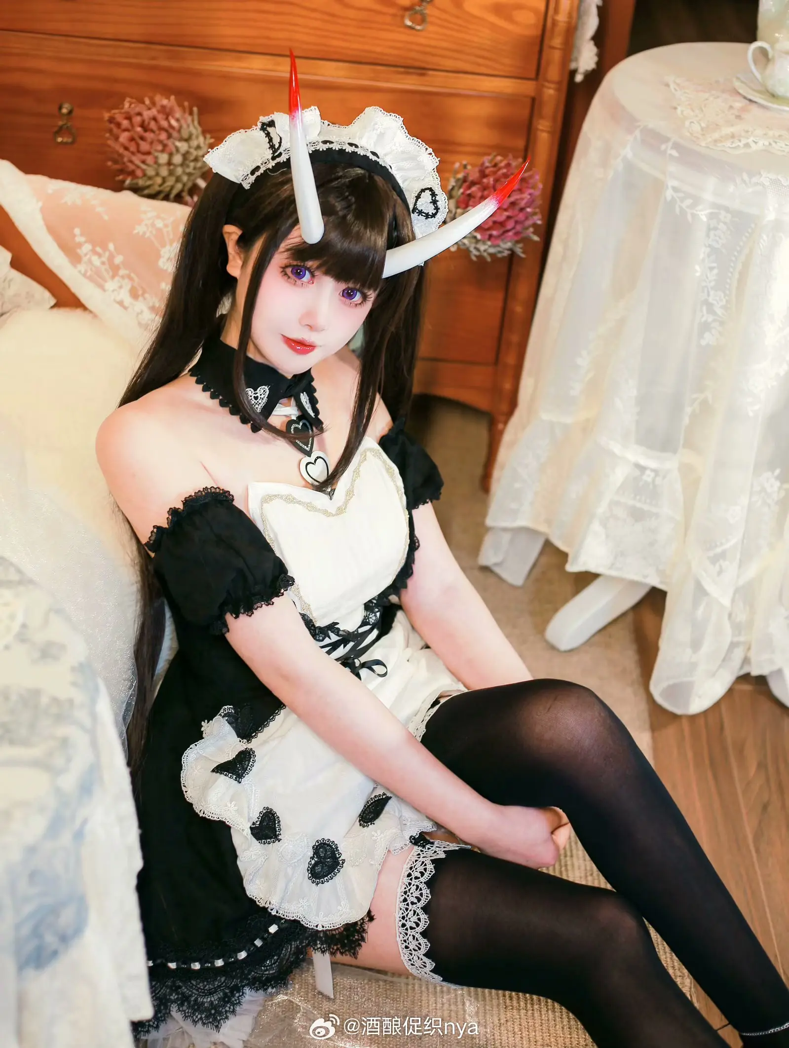 COSPLAY 需要少冰吗 碧蓝航线 能代女仆@酒酿促织nya COSPLAY-第3张