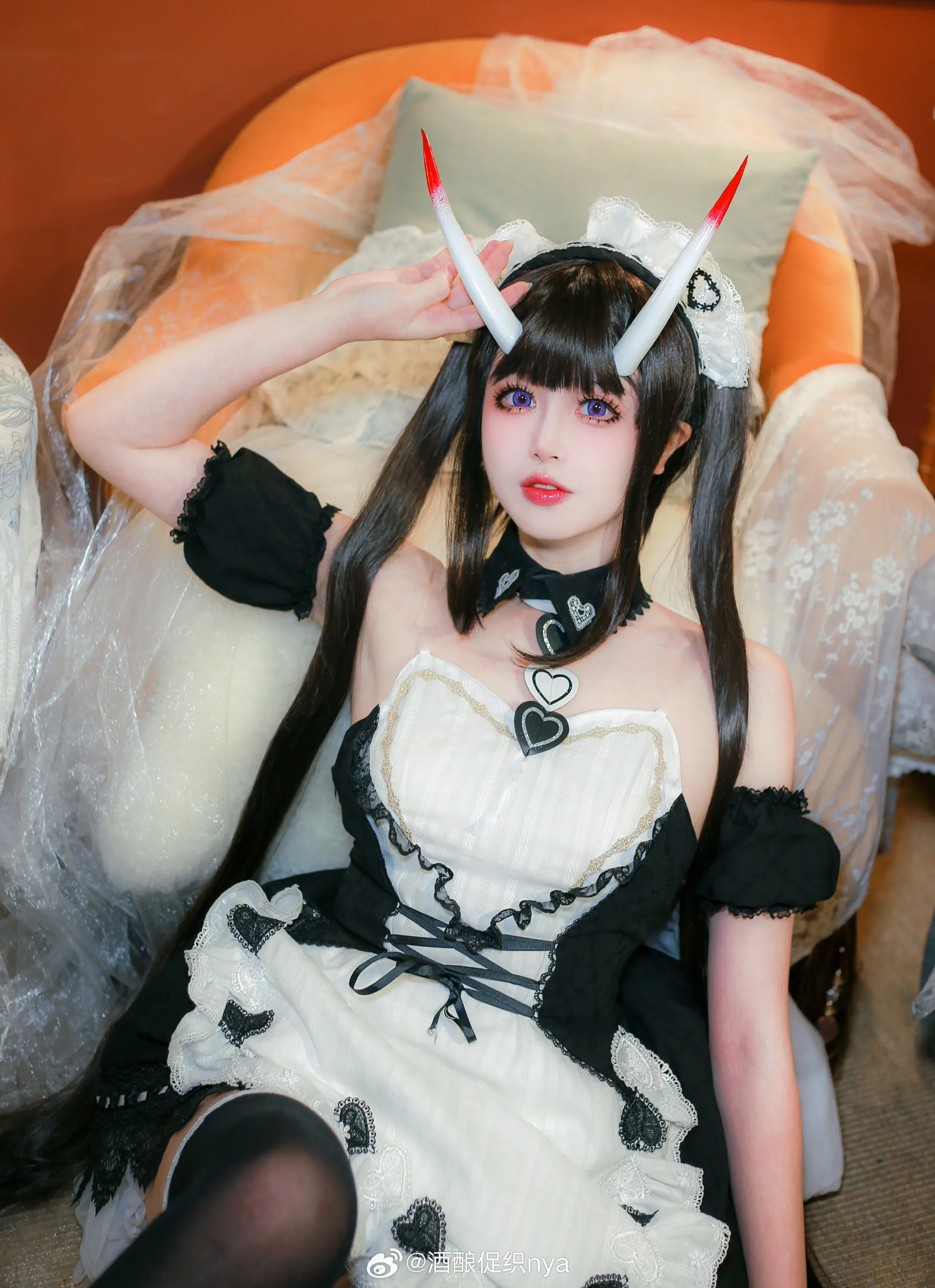 COSPLAY 需要少冰吗 碧蓝航线 能代女仆@酒酿促织nya COSPLAY-第5张