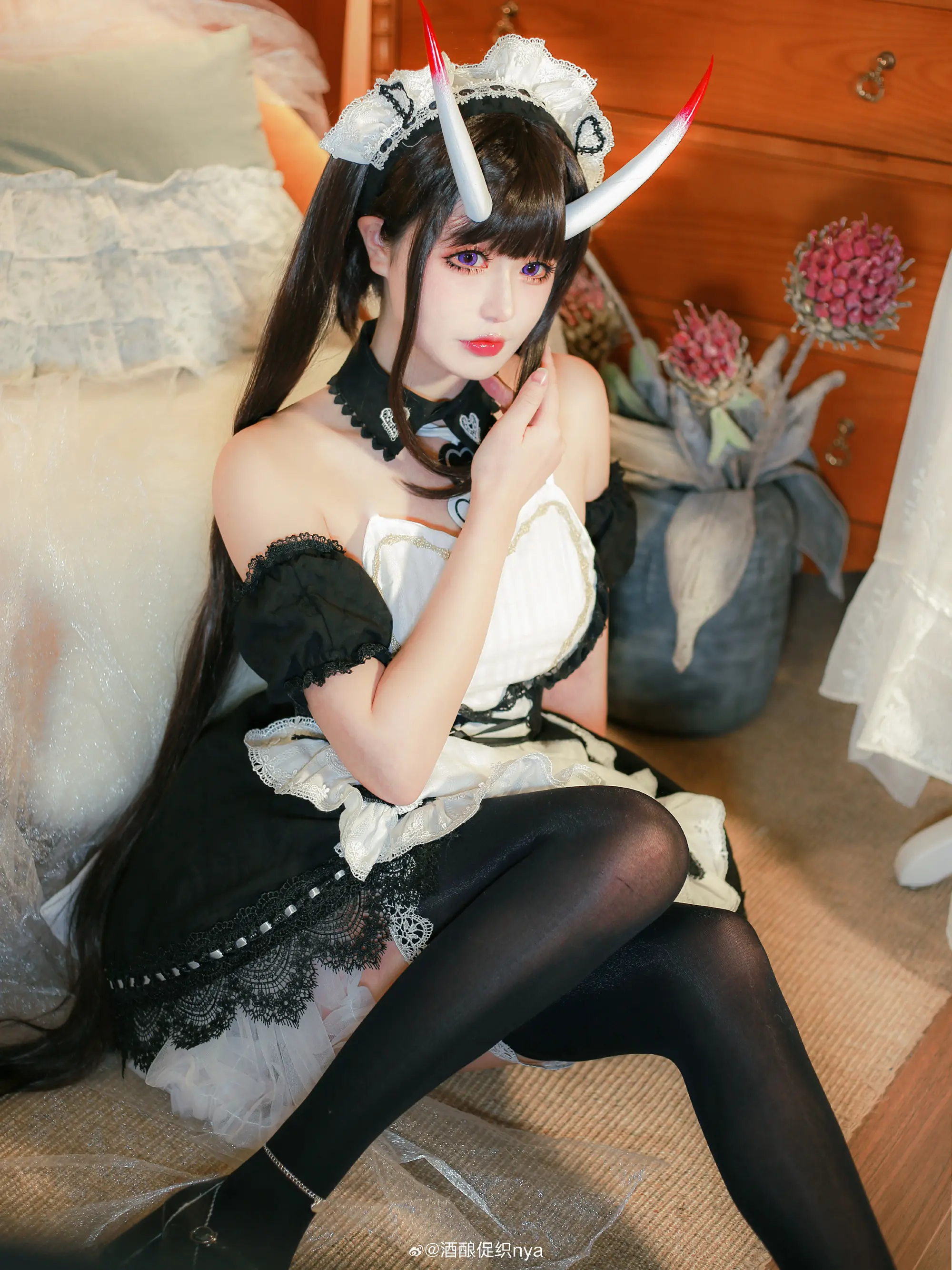 COSPLAY 需要少冰吗 碧蓝航线 能代女仆@酒酿促织nya COSPLAY-第7张